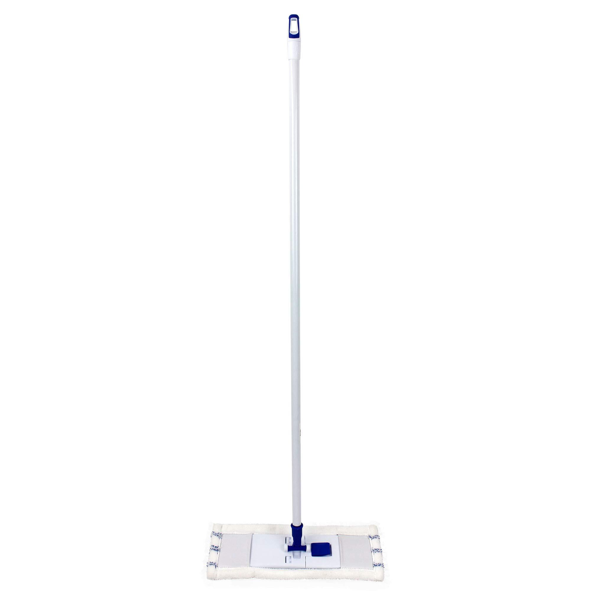 Mr. Clean Machine-Washable Microfiber Wet/Dry Mop, White/Blue - Image 3