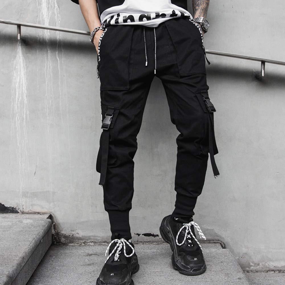 XYXIONGMAO Men's Jogger Pants Techwear Hip Hop Harem Pants Streetwear Tactical Track Pants - Image 3