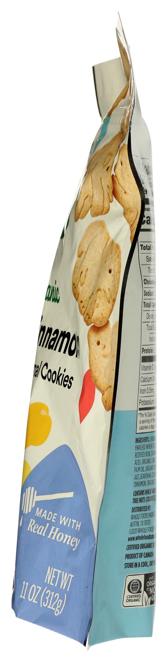 365 by Whole Foods Market, Organic Honey Cinnamon Whole Grain Animal Cookies, 11 Ounce - Image 6
