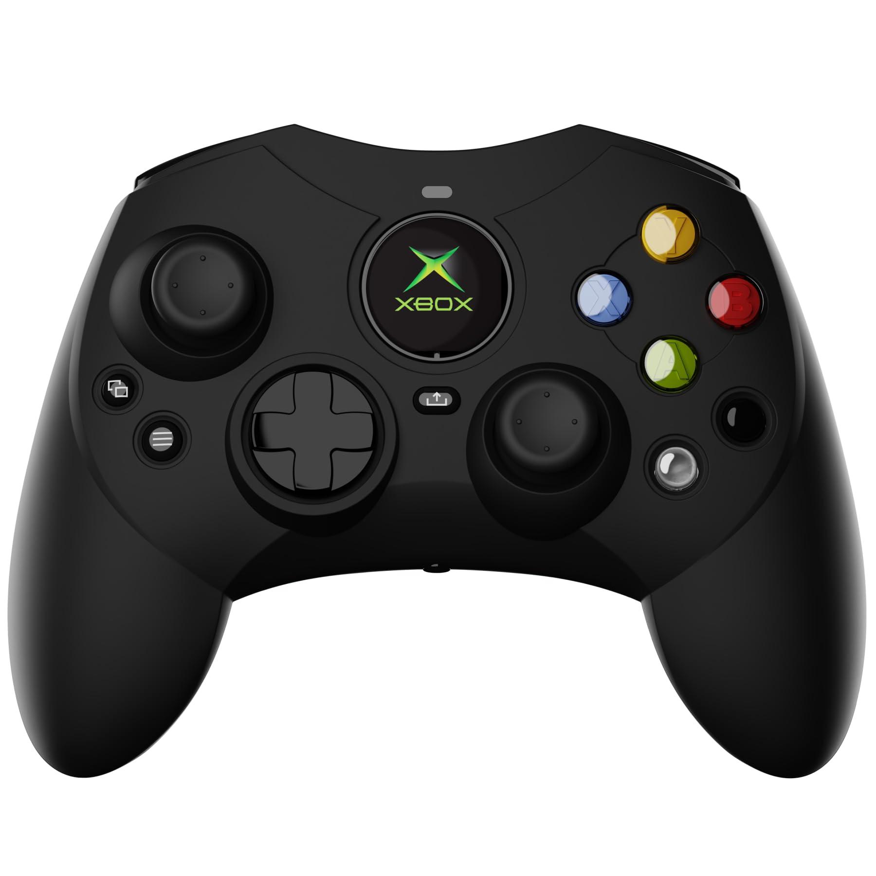 Hyperkin DuchesS Wired Controller with Hall Effect Joysticks - Officially licensed S Controller replica for Xbox Series X|S, Xbox One, Windows 10|11, PC , with Audio Jack, Impulse Triggers, Gaming Gamepad Plug and Play Black