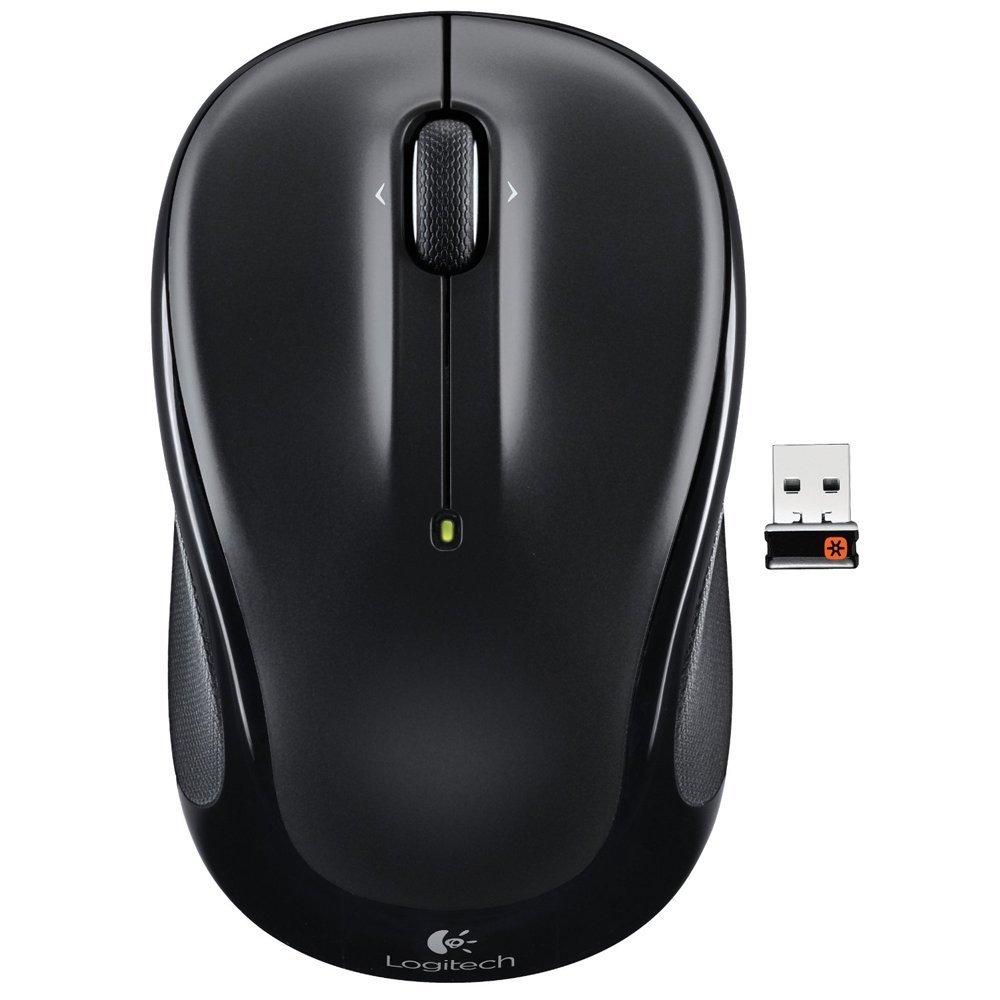 Logitech Wireless Mouse M325 with unifying receiver - Black (Renewed) - Image 2
