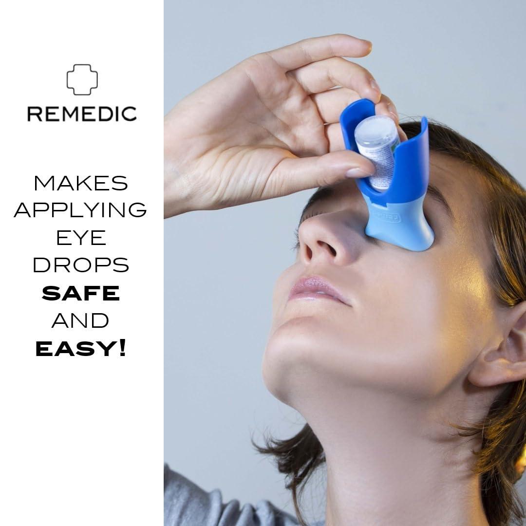 Eyedrop Bottle Dispenser with Silicone Adapter, Reusable Eye Dropper Applicator, Eye Drop Helper for Accurate Delivery ,Safe and Easy Eyecare for Seniors and Family, Fits Most Eye Drops Bottles - Image 9