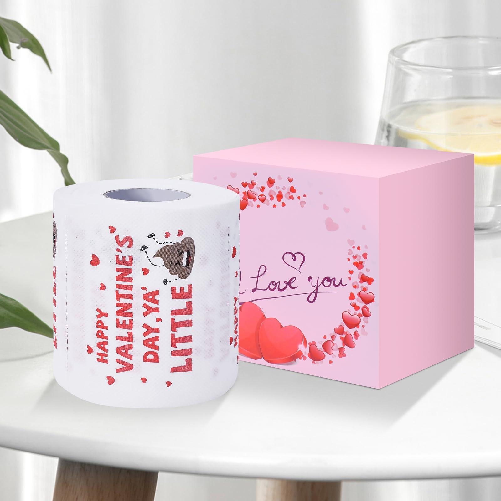 Valentines Gifts for Him Her, Romantic Novelty Gifts Toilet Paper, Funny Gag Gifts for Adults Men Women Boyfriend Girlfriend, Valentines Decor/Decorations for Party Supplies Valentine's Christmas - Image 6