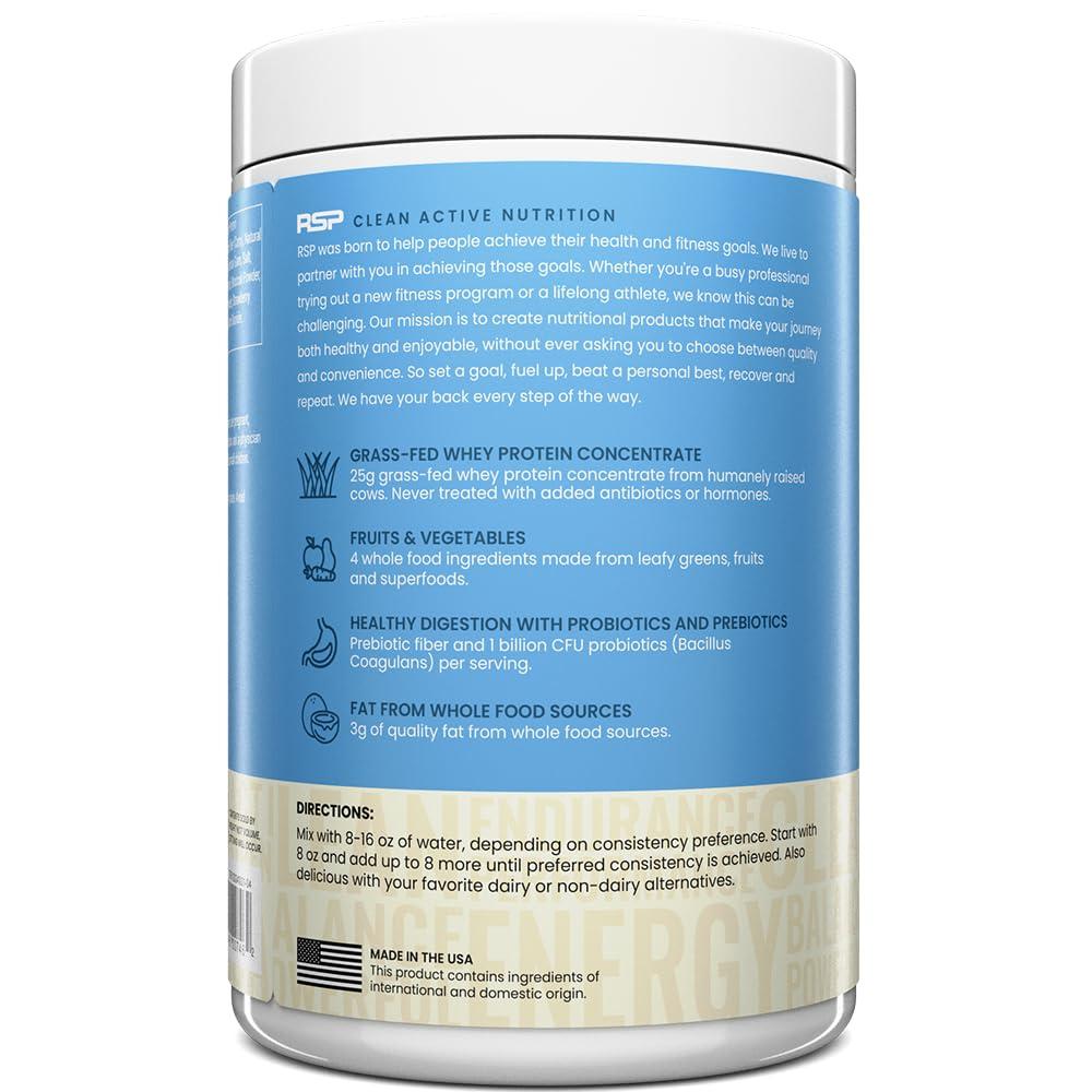 TrueFit Gut Healthy Protein Powder, Grass-Fed Whey Meal Replacement Shake with Prebiotics, Probiotics, & Organic Superfoods, Keto, Gluten Free 1.85 lbs - Image 7