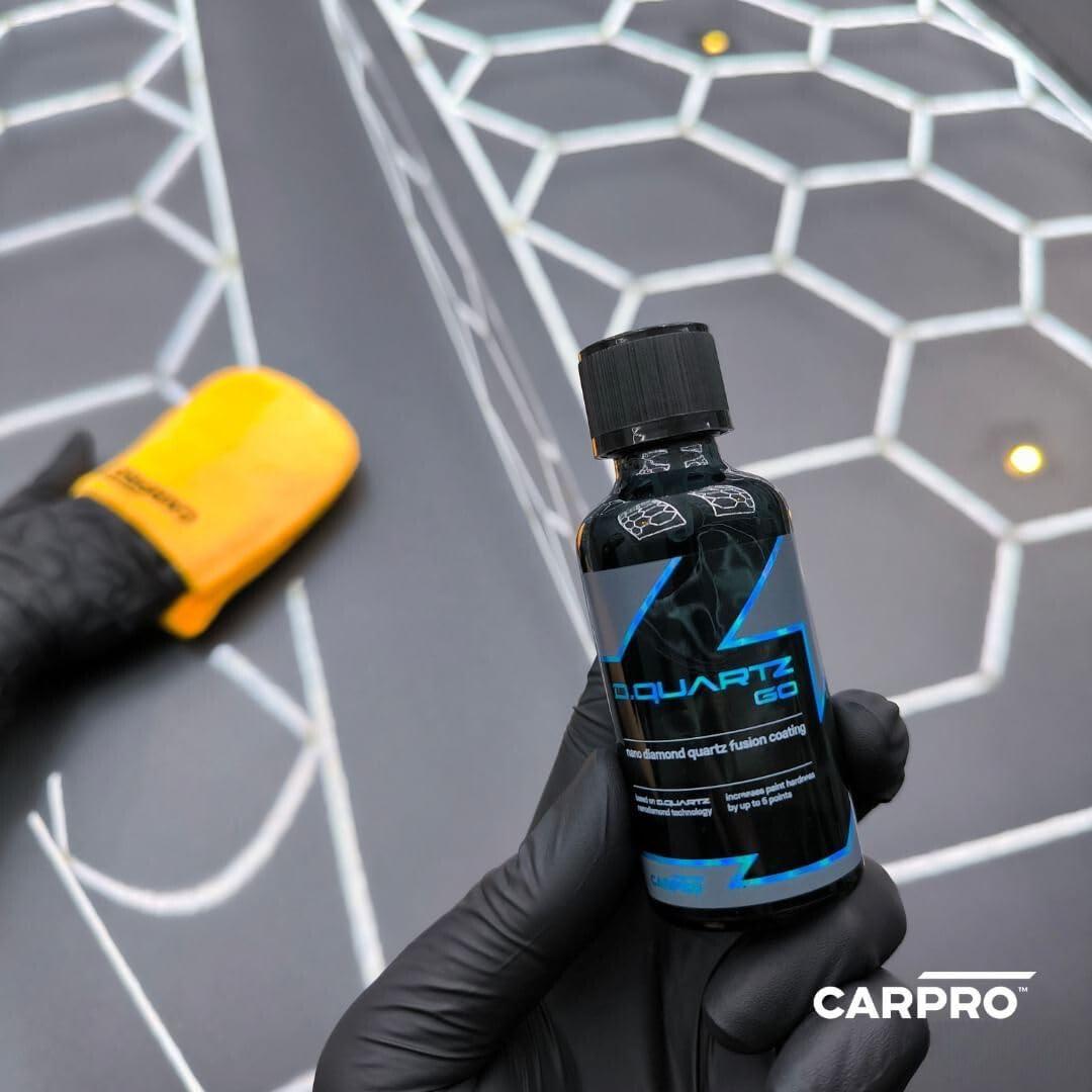 CARPRO DQUARTZ GO Nano Diamond Quartz Fusion Coating: Ceramic Coating for Cars, Professional-Grade Coating in DIY Package, Increase Surface Hardness - (50ml Kit) - Image 6