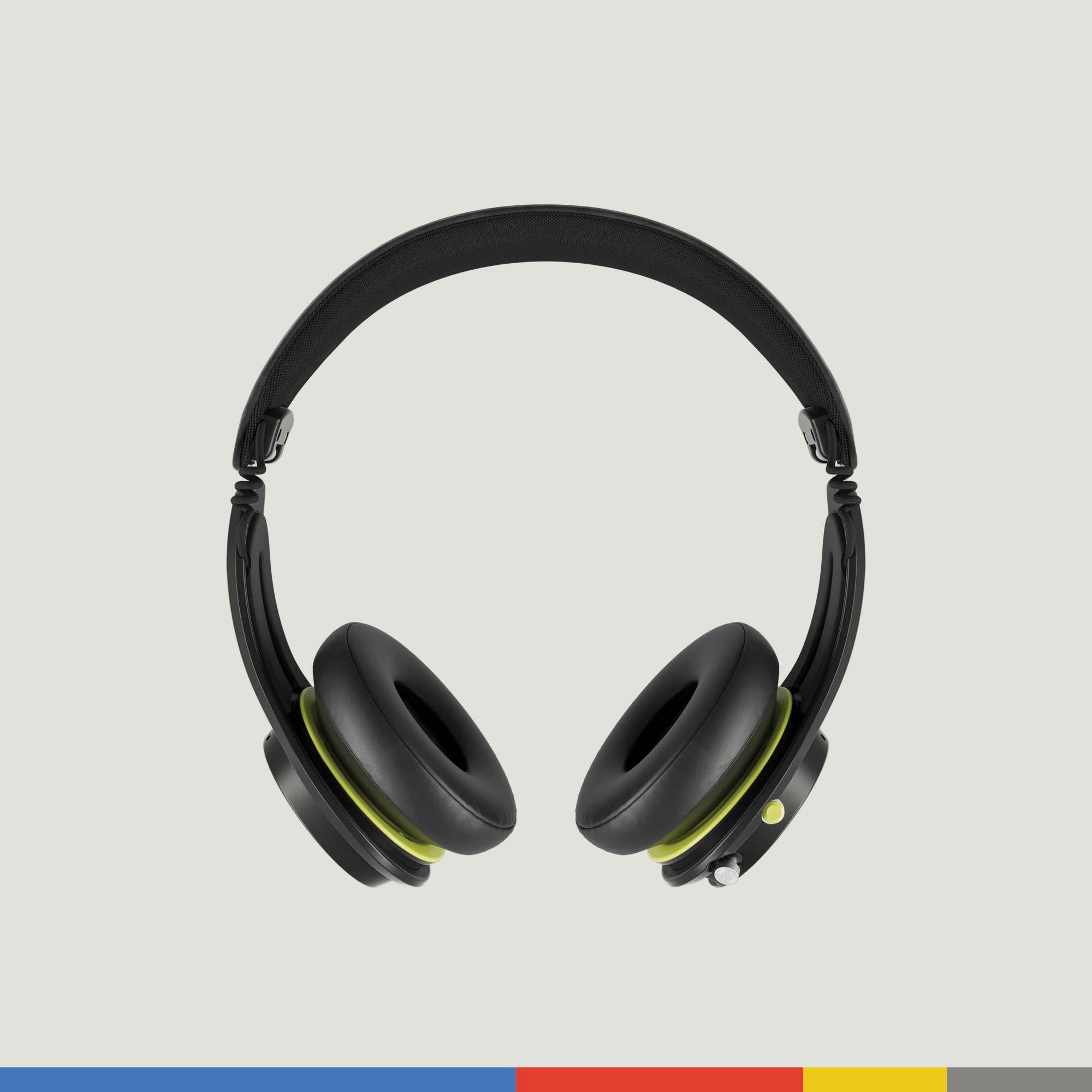 Skullcandy Icon ANC Wireless On-Ear Bluetooth Headphones, Active Noise Cancelling, Up to 60 Hours Battery, Sweat Water Resistant, Foldable and Durable, Microphone for iPhone Android - True Black - Image 3