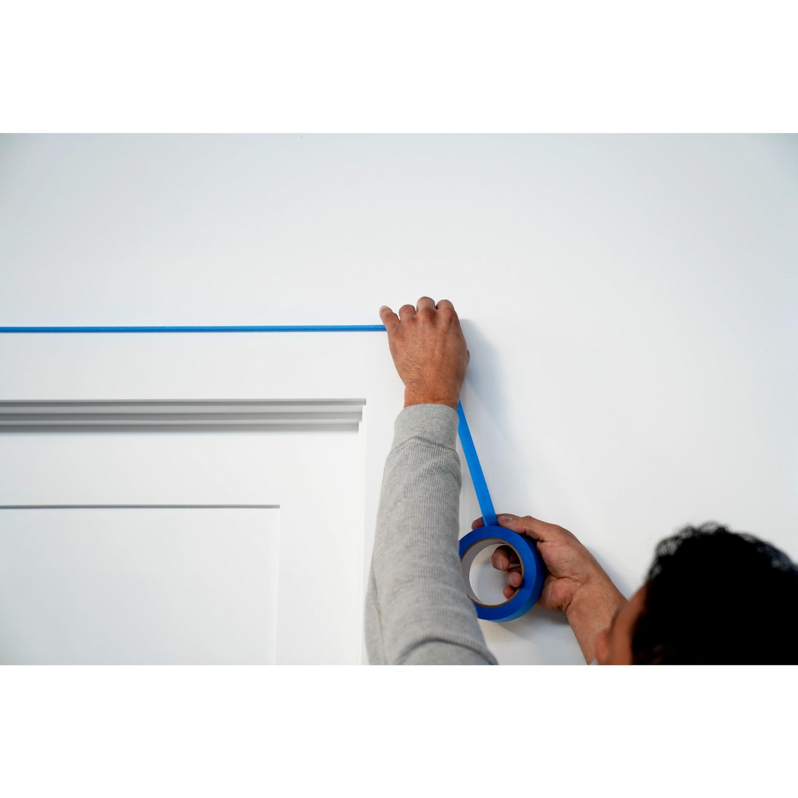 ScotchBlue Original Multi-Surface Painters Tape, 2 Inch Wide (1.88 In. x 60 Yds), 3 Rolls, Blue Paint Tape Protects Surfaces and Removes Easily, Masking Tape for Indoor and Outdoor Use (2090-48EP3) - Image 11