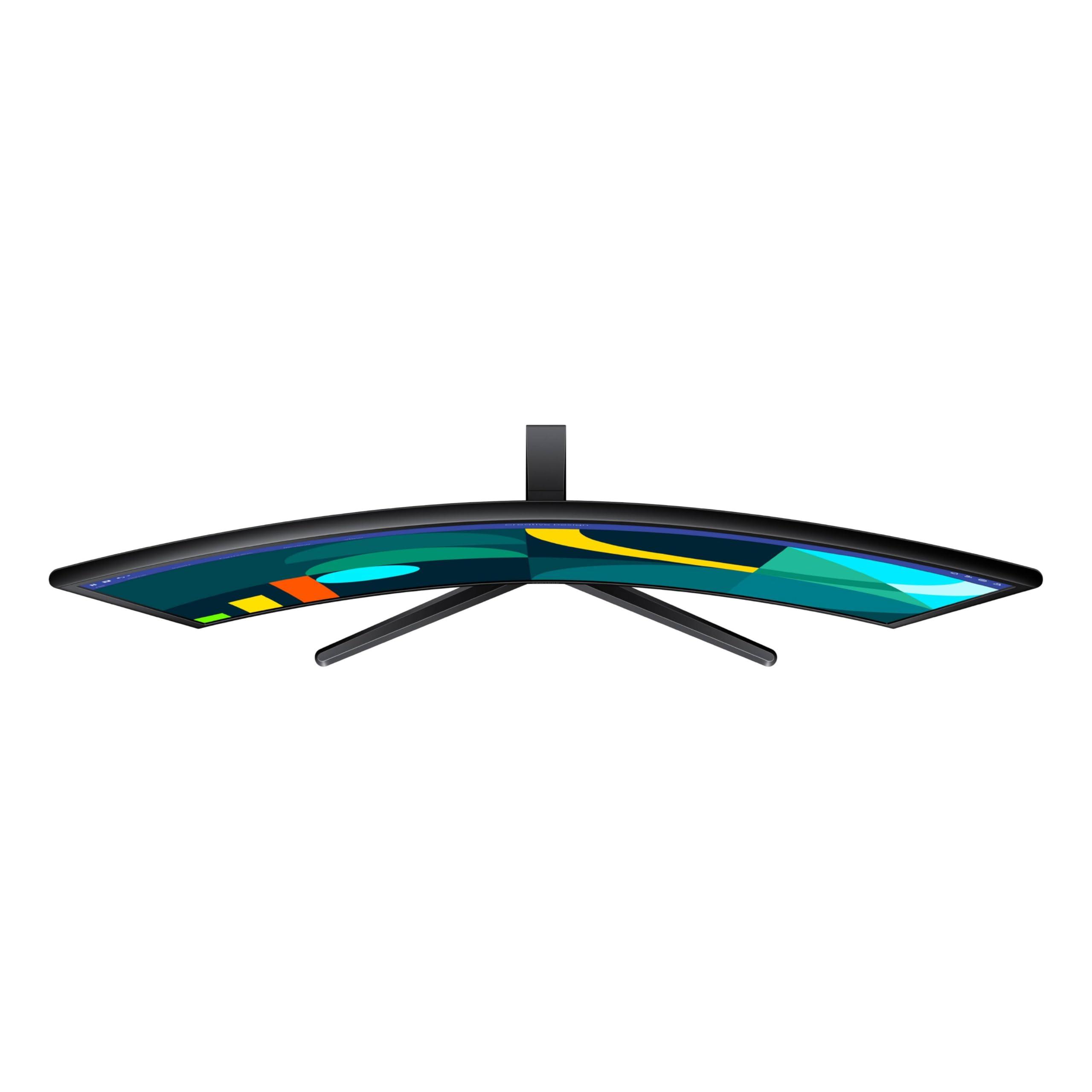 SAMSUNG 27" Essential S3 (S36GD) Series FHD 1800R Curved Computer Monitor, 100Hz, Game Mode, Advanced Eye Comfort, HDMI and D-sub Ports, LS27D366GANXZA, 2024 - Image 9
