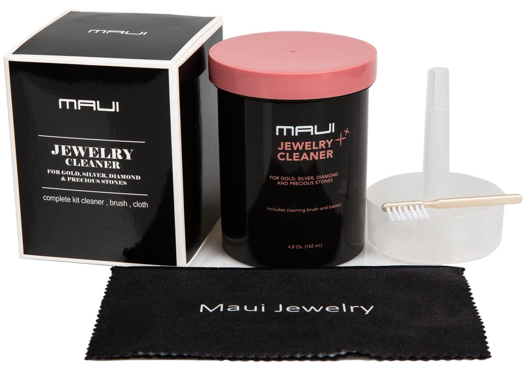 Maui Liquid Jewelry Cleaner Solution Complete kit with Cloth .. NOT Guaranteed to Work on All Jewelry. Only Works on 95% of specified Jewelry Below. Must Read Description - Image 5
