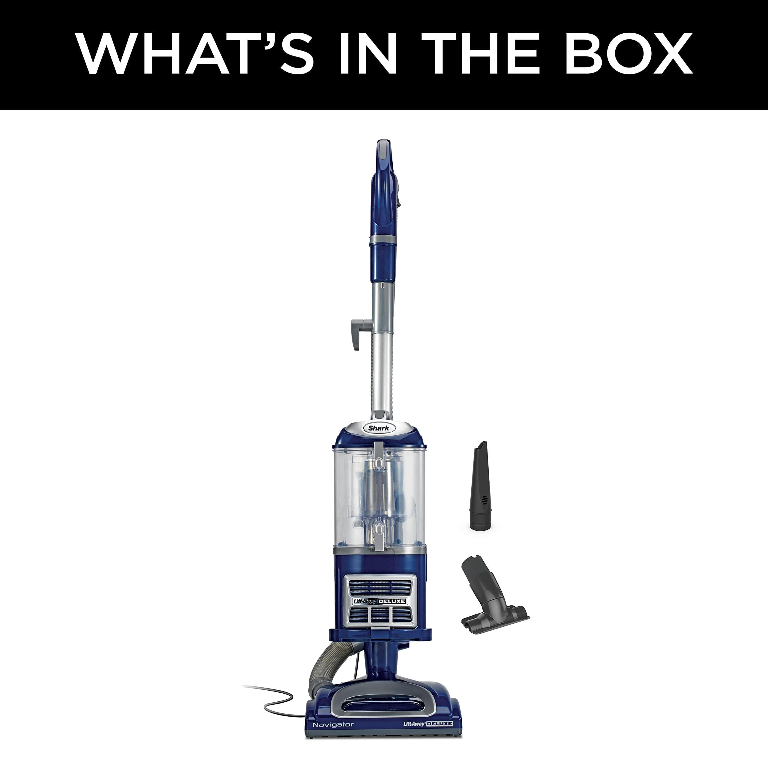 Shark Upright Vacuum, Navigator Lift-Away Deluxe with Large Dust Cup Capacity, HEPA Filter, Swivel Steering, Upholstery Tool & Crevice Tool, Blue, NV360 - Image 11
