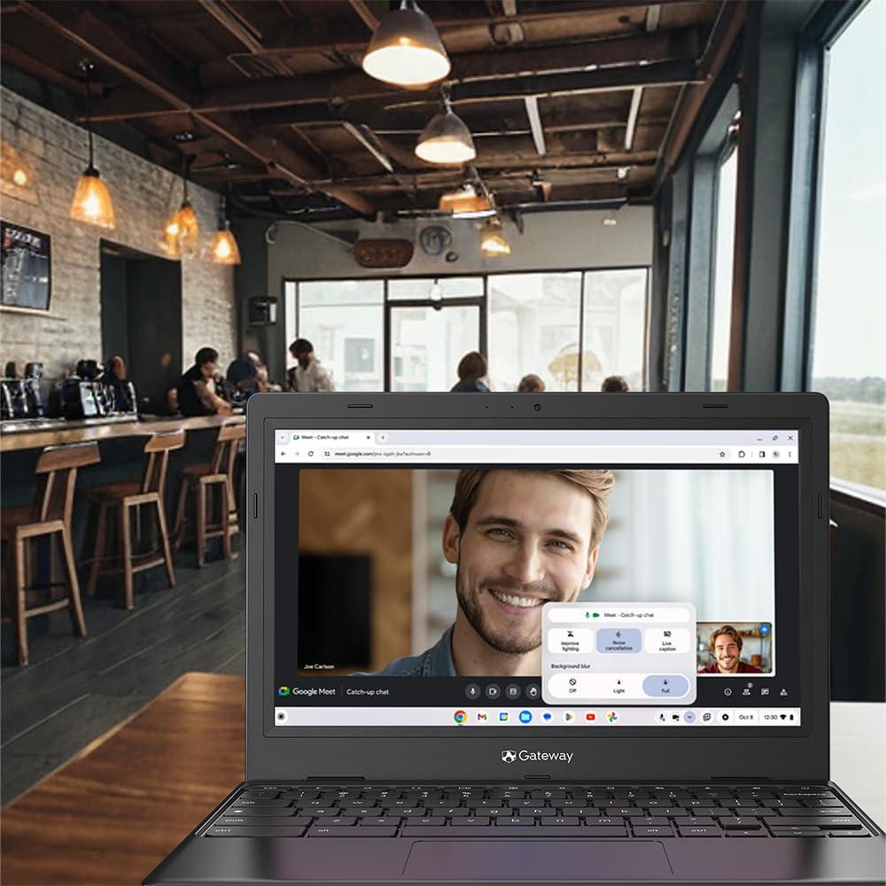 acer Gateway Chromebook 311 CBO311-1H-C1MX Laptop | Intel Celeron N4500 | 11.6" HD (1366 x 768) Display | 4GB LPDDR4X | 64GB eMMC | Wi-Fi 5 802.11ac | Chrome OS | Star Black - Image 12