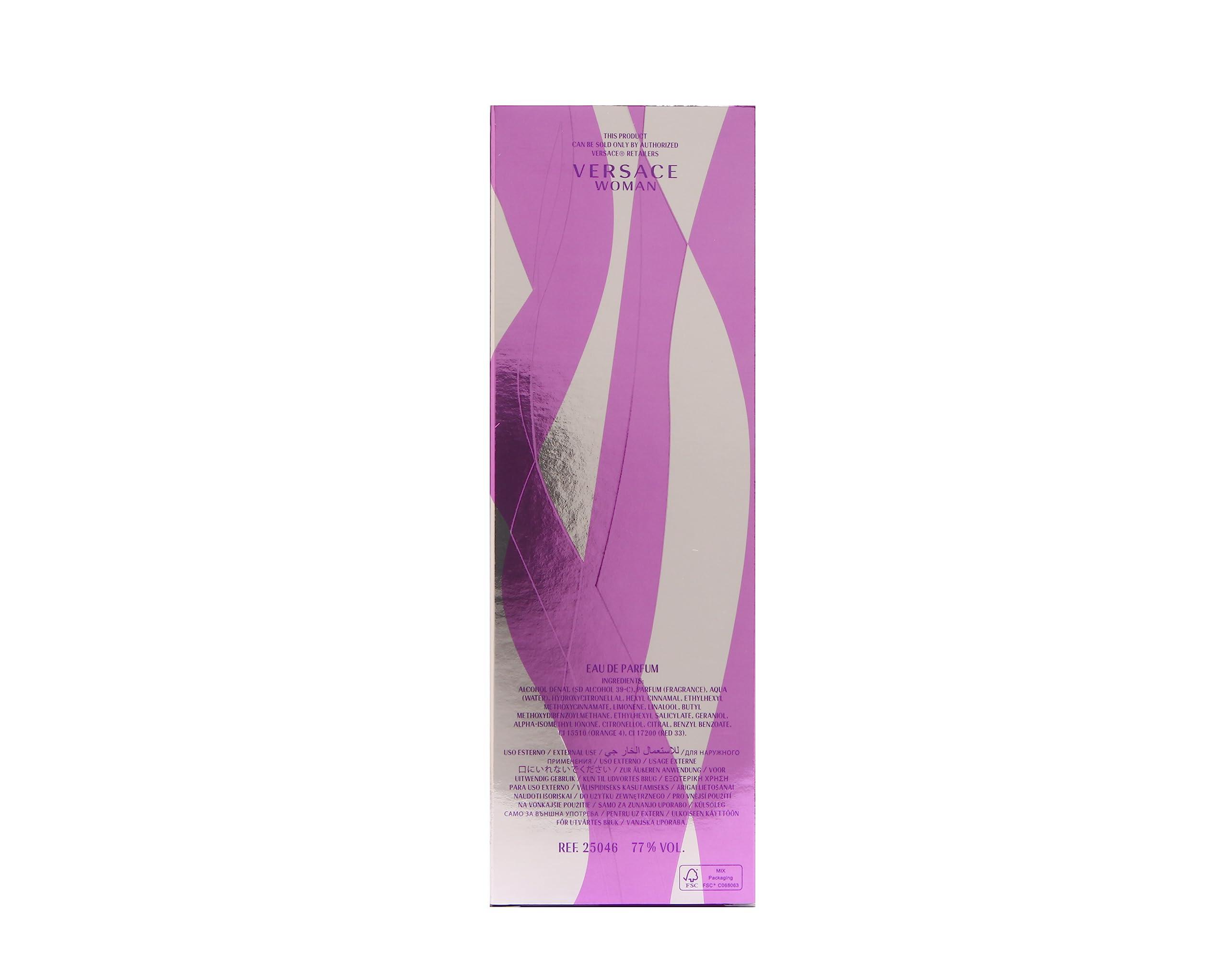Versace Woman for Women 3.4 oz Eau de Parfum Spray - Image 3