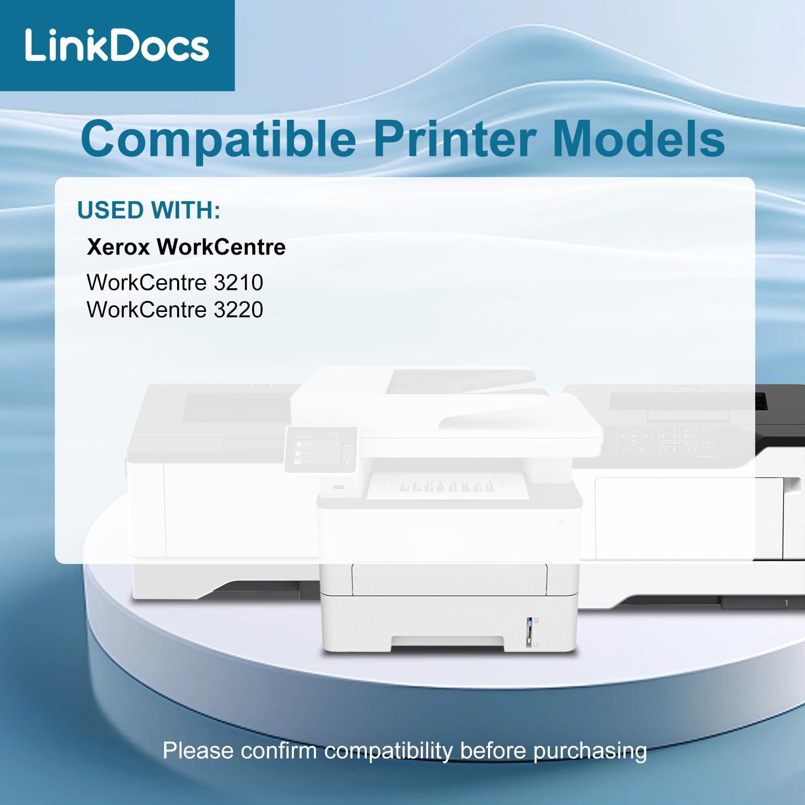 LinkDocs WorkCentre 3210 3220 106R01486 High Yield Toner Cartridge Replacement for Xerox 106R01486 Toner Used with Xerox WorkCentre 3210 3220 Series Printer 4100 Pages (2 Pack) - Image 3