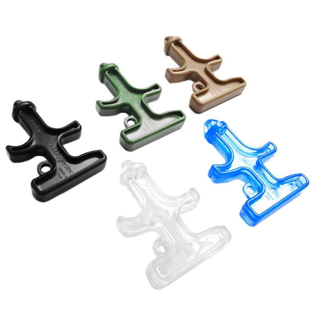 5 Pack Mixed Colors Portable Self Defense Stinger Duron Steel Drill POM Protect Combat Tool Key Chain Outdoor Camping Survival Tactical Kits