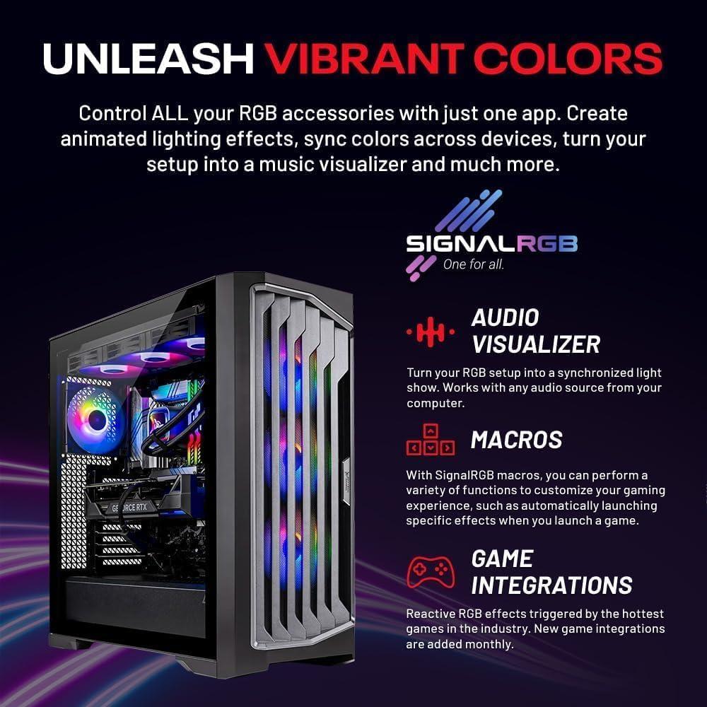 Skytech Legacy 4 Gaming PC Desktop, Ultra 9 285K 3.7 GHz(5.7 GHz Turbo), NVIDIA RTX 5090 32GB, Z890 Board, 2TB Gen5 NVMe SSD, 64GB DDR5 RAM, 1200W Gold PSU, 420mm ARGB AIO, Wi-Fi, Win 11 - Image 3