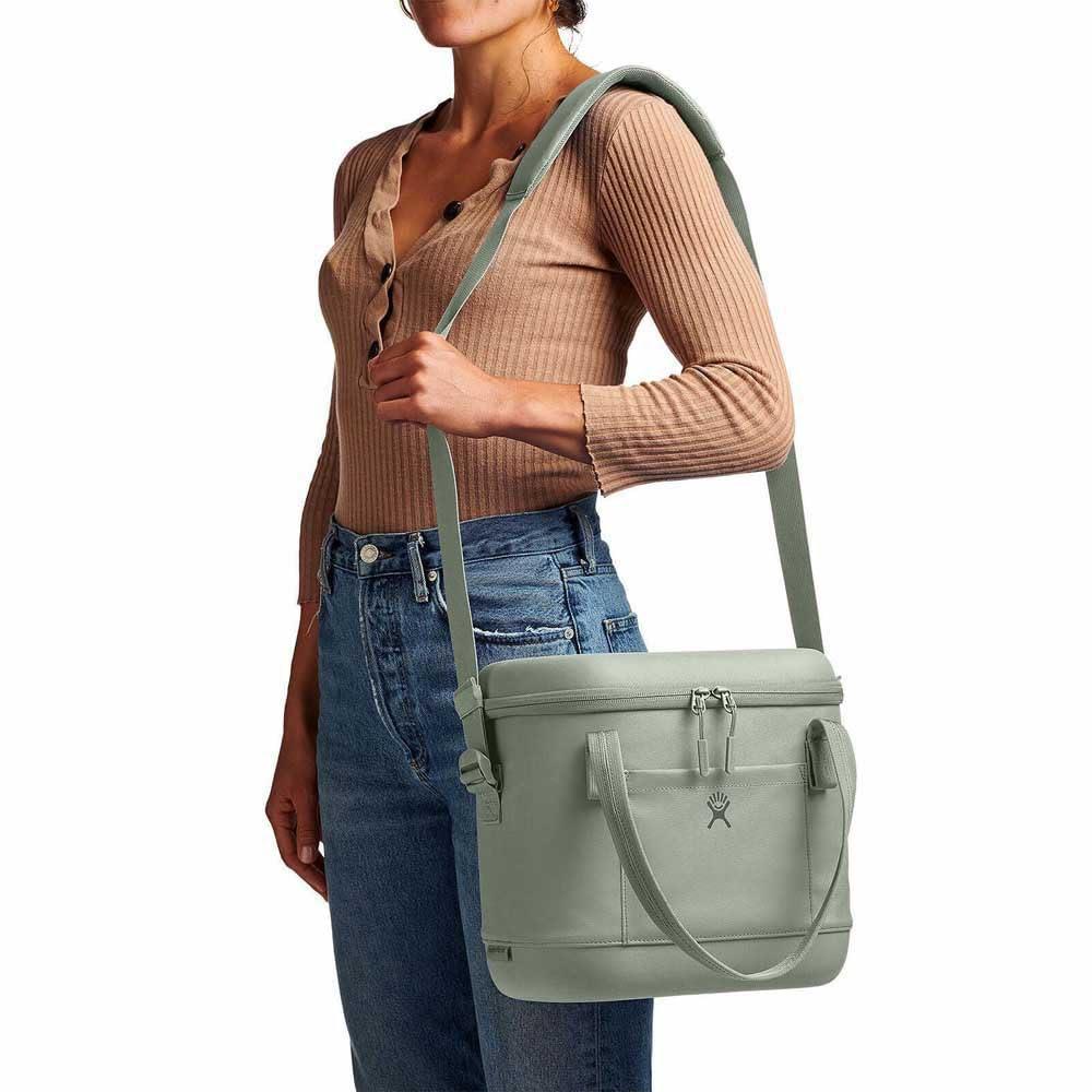 Hydro Flask Cooler Bag for Beach, Beverages and Travel - Insulated Soft Lunch Bag - 12 L Capacity in Agave Green - Image 5