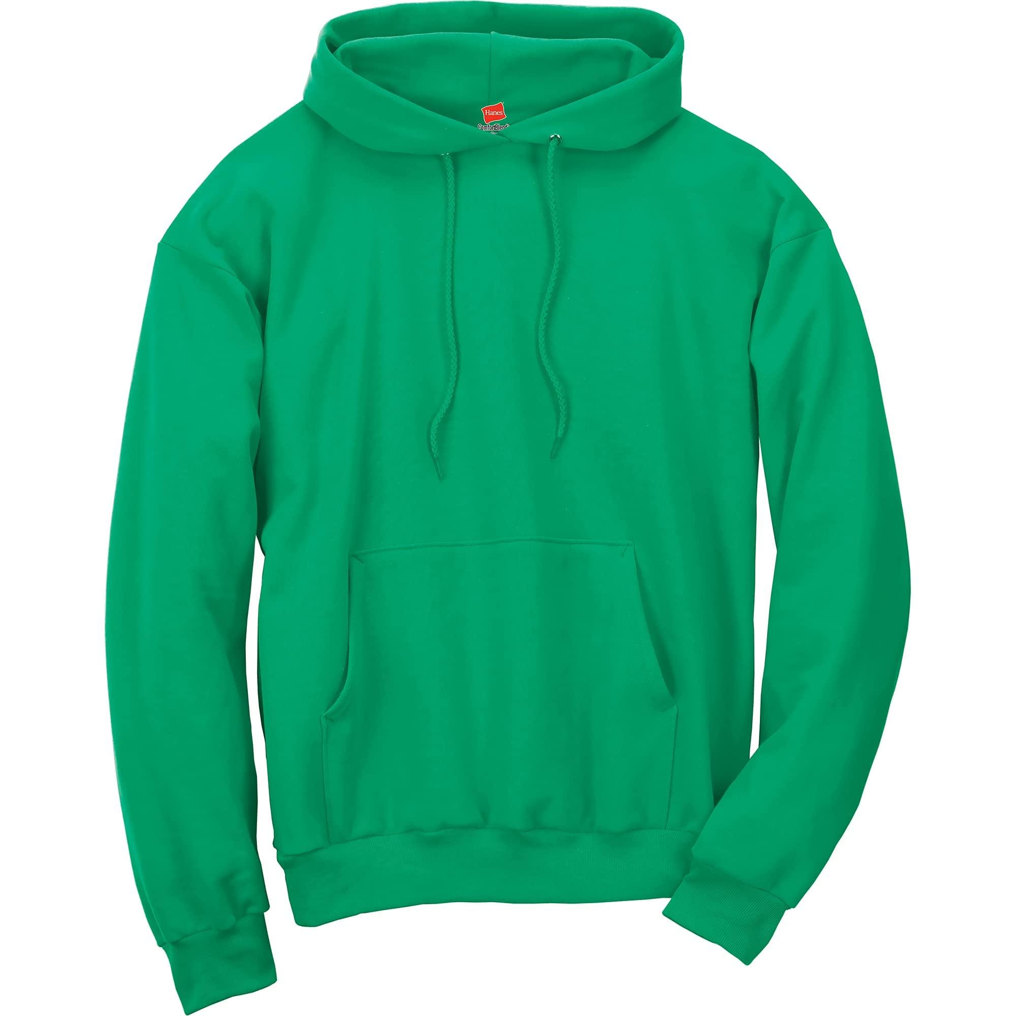 Hanes EcoSmart Hoodie, Midweight Fleece, Pullover Hooded Sweatshirt for Men - Image 5