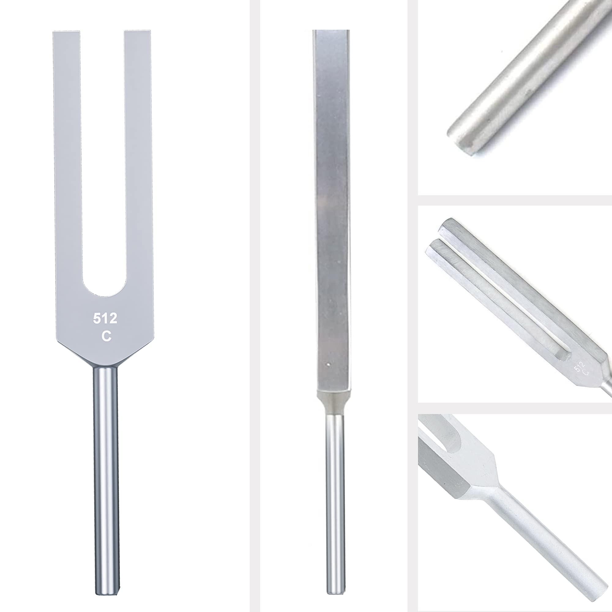 SURGICAL ONLINE Aluminum Sensory Tuning Forks C 128, C 256, C 512, Diagnostic Instruments 3 Pcs - Image 6