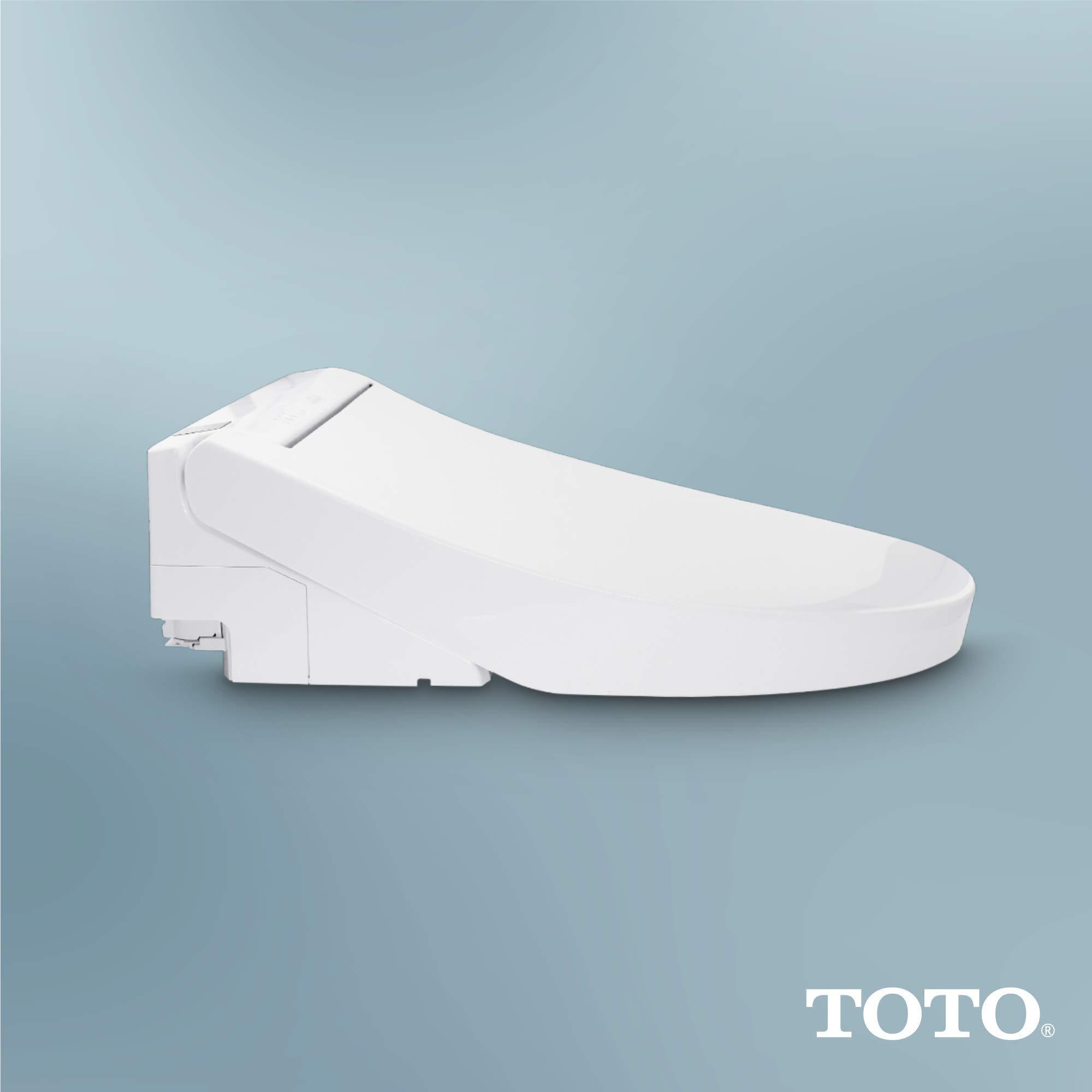 TOTO SW3084#01 WASHLET C5 Electronic Bidet Toilet Seat with PREMIST and EWATER+ Wand Cleaning, Elongated, Cotton White - Image 26