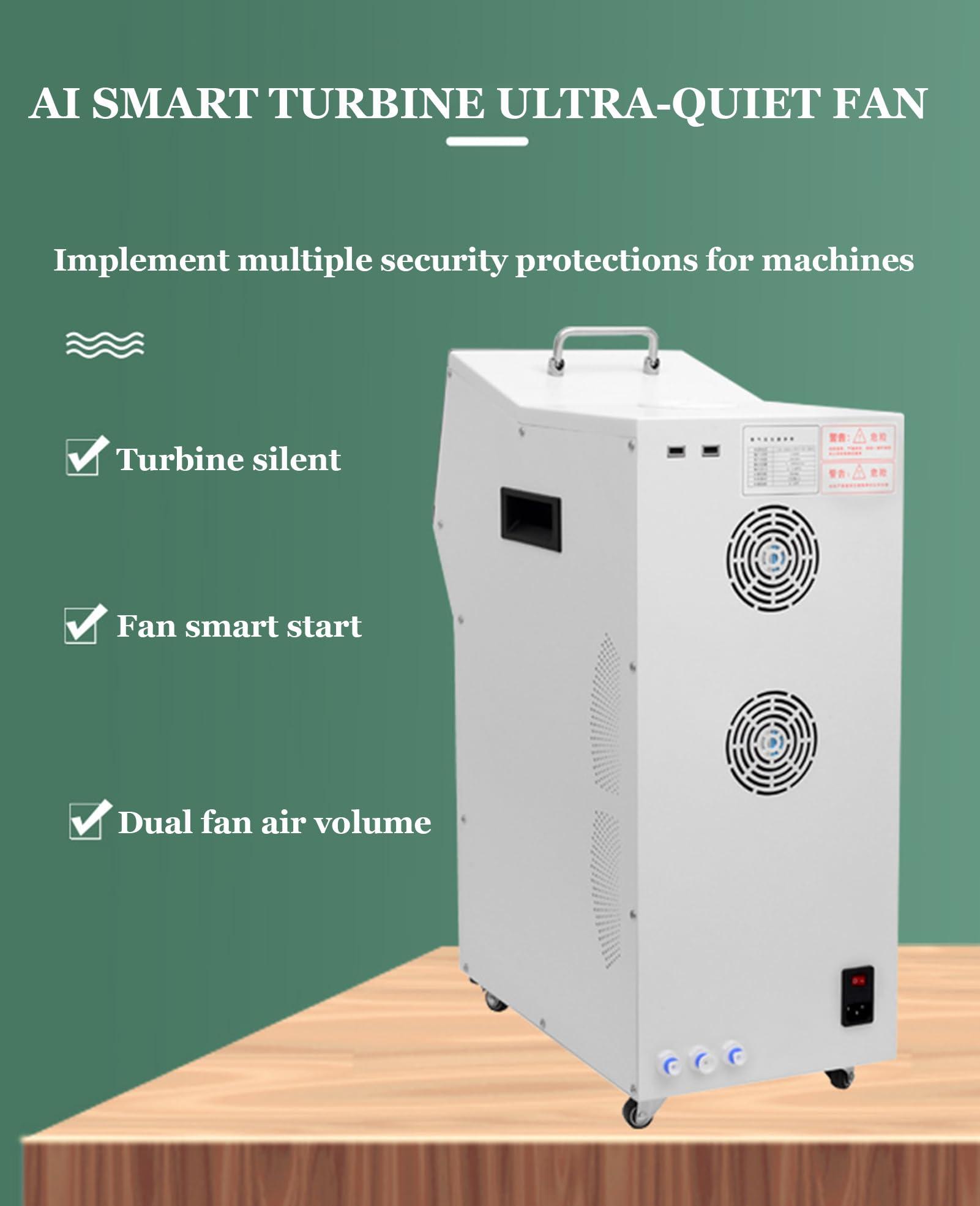 OUOQNUE 5000ML Hydrogen SPA Generator, Household H2 Gas Generator, Molecular Hydrogen Spa Bath, 2000-3000ppb Hydrogen Rich Water Bath Machine, for Skin Health - Image 7