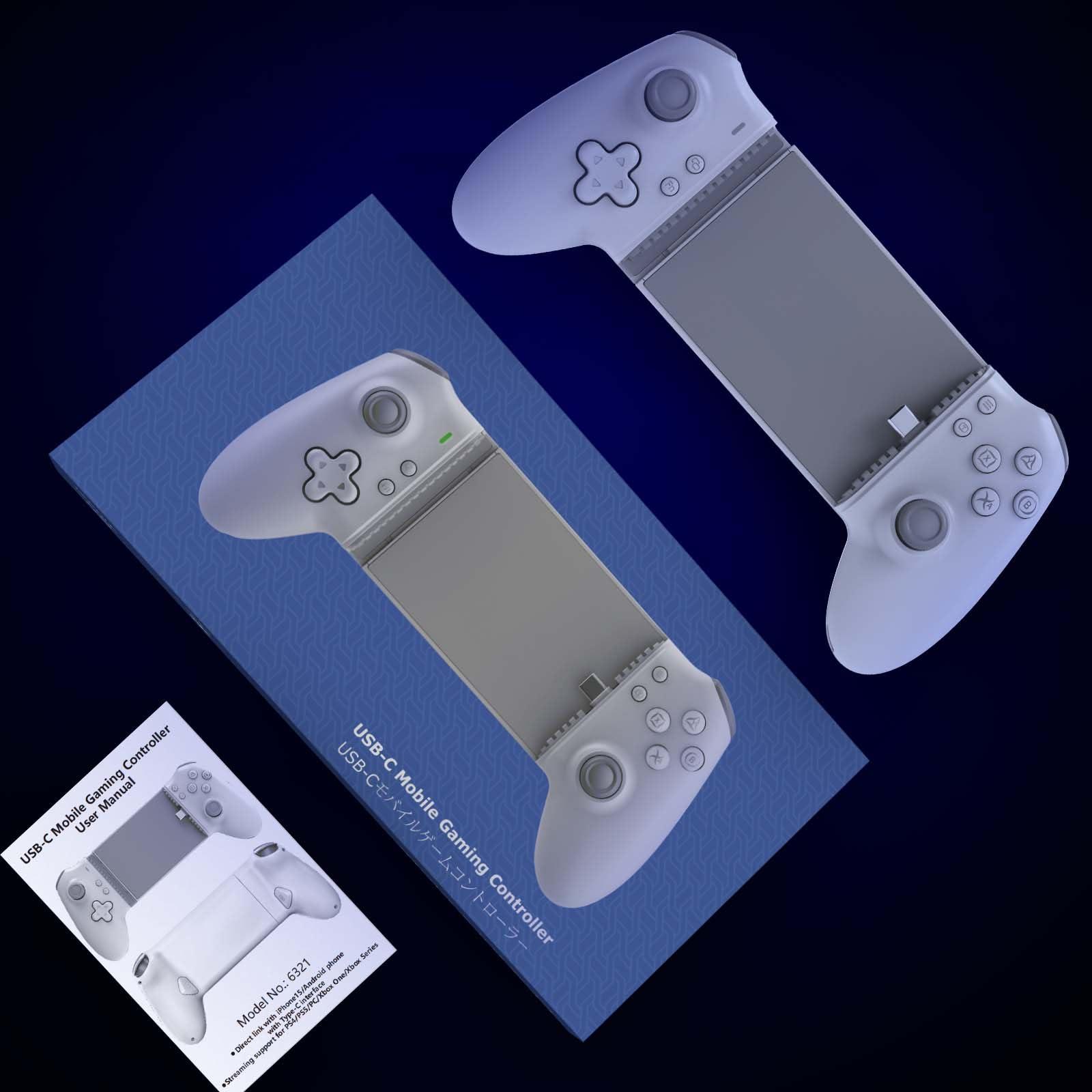 Joso Phone Controller for Android & iPhone 16/15 Series, USB-C Mobile Game Controller with Ergonomic Design, Compatible with PS Remote Play/Cloud Gaming/Emulator - Image 8