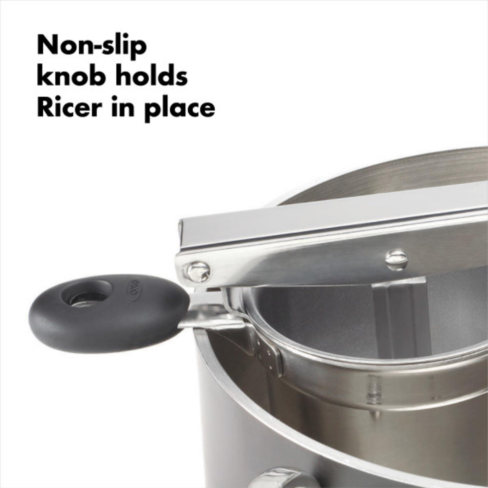 OXO Good Grips Stainless Steel Potato Ricer - Image 6