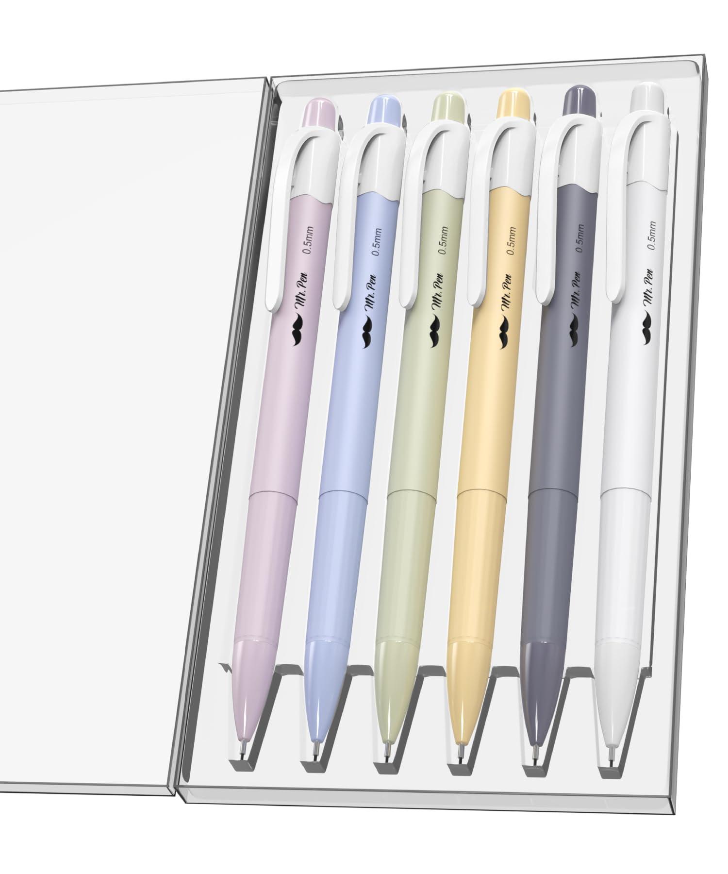 Mr. Pen- 0.5mm Mechanical Pencil Set, 6 Pack, Macaron Pastel, Cute Mechanical Pencils 0.5mm, Lead Pencils 0.5