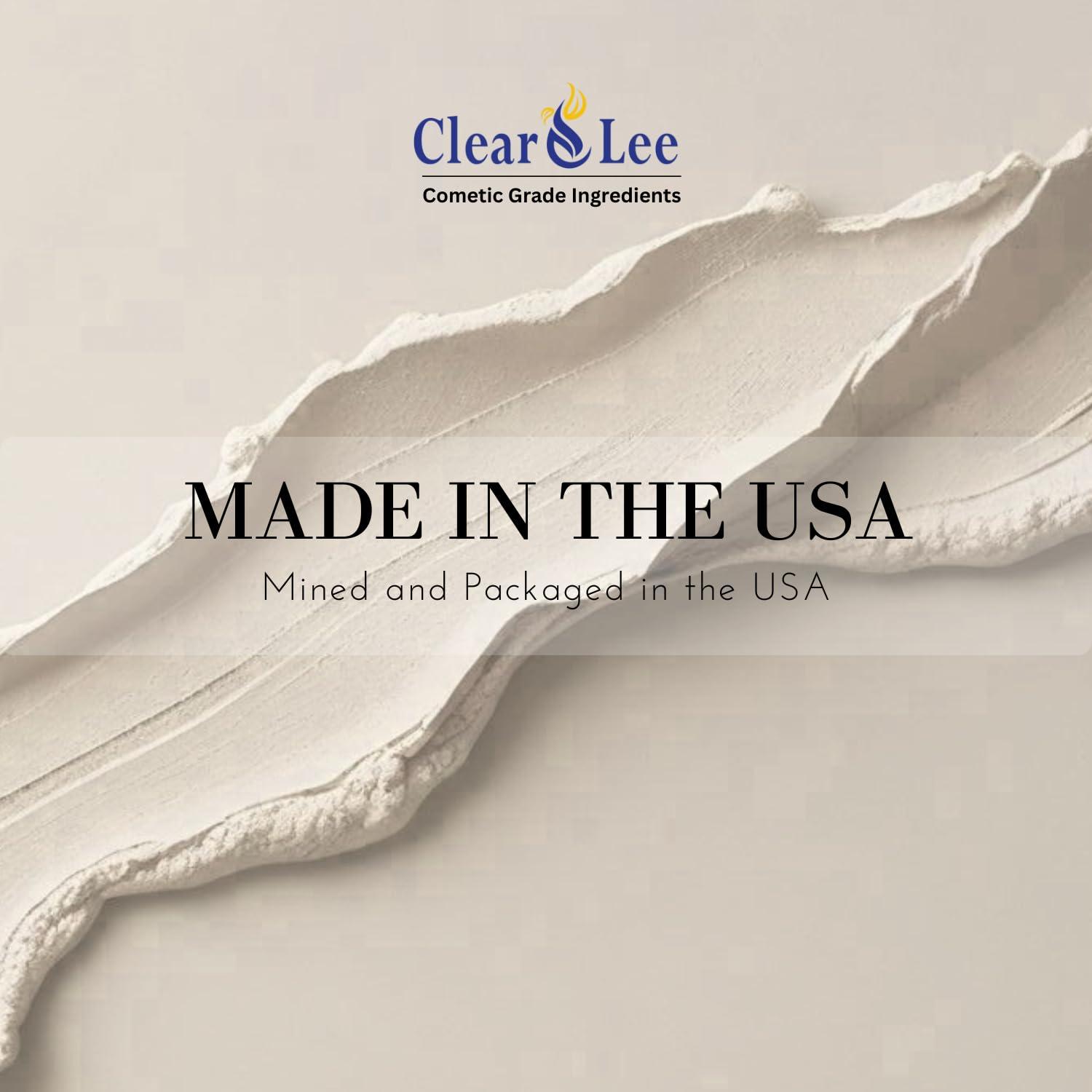 ClearLee Kaolin Clay Cosmetic Grade Powder - 100% Pure Natural Powder - Great For Skin Detox, Rejuvenation, and More - Heal Damaged Skin - DIY Clay Face Mask (2 LB) - Image 5