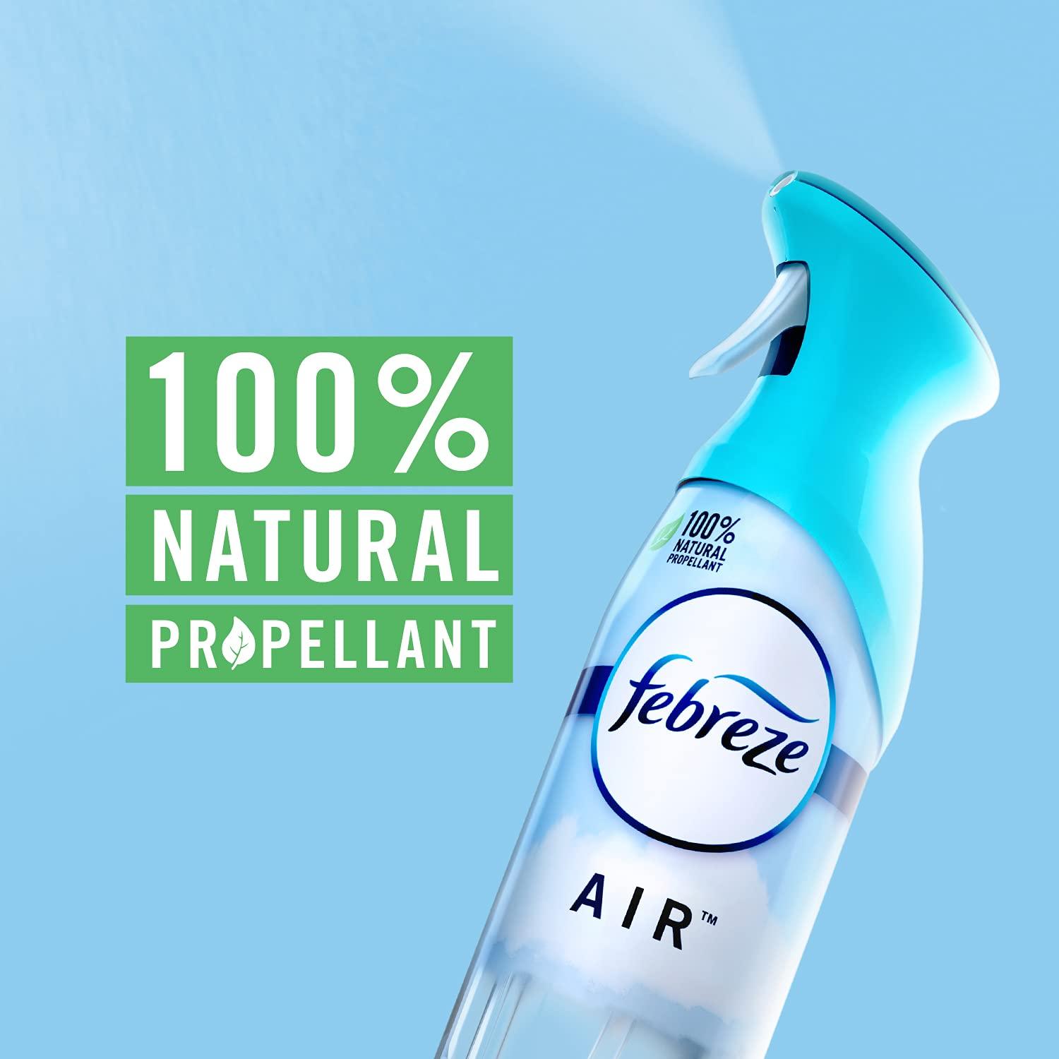 Febreze Air Mist Air Freshener Spray, Odor-Fighting Room Spray, Air Fresheners for Home and Bathroom and Kitchen, Aerosol Can, Heavy Duty Crisp Clean Scent, 8.8oz, 3 Count - Image 5