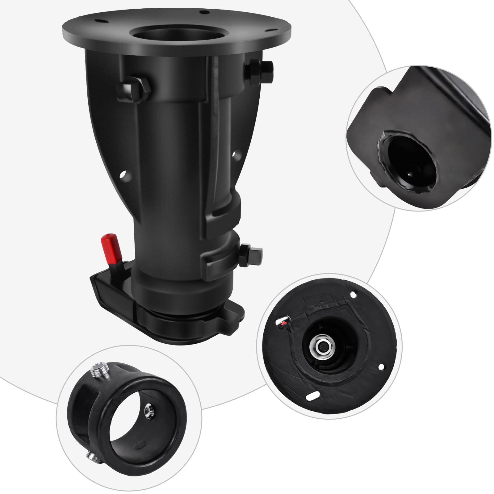 C5G1216 Cushioned Fifth Wheel to Gooseneck Trailer Towing Adapter Compatible with Convert-A-Ball C5G1216 Height 12"-16" - Image 5