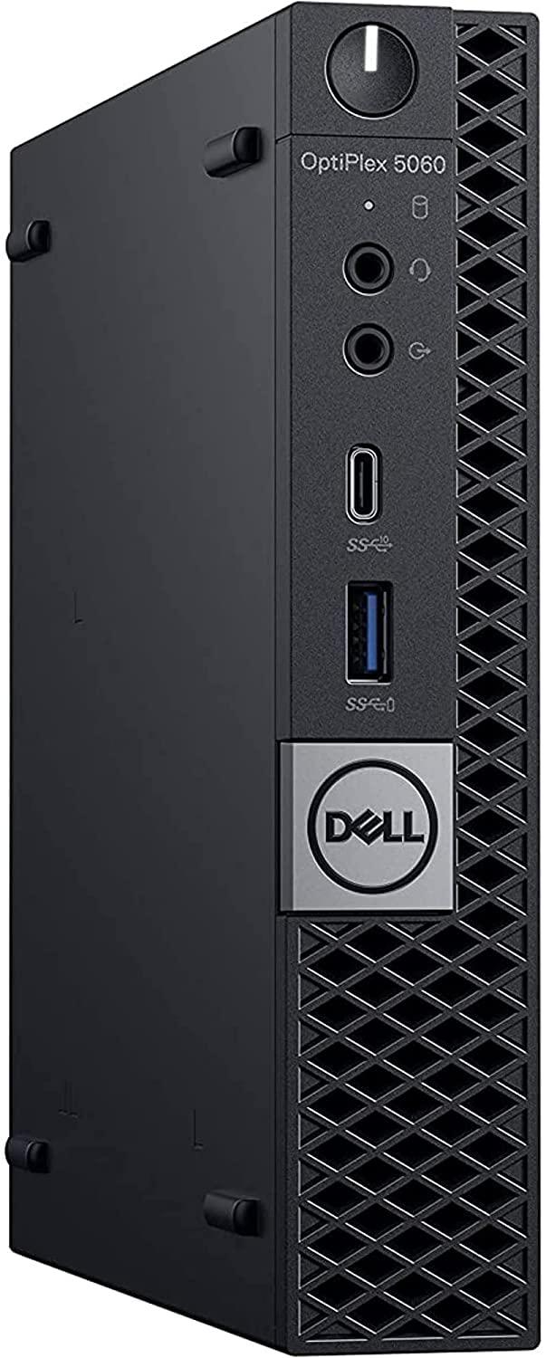 Dell OptiPlex 5060 Micro Desktop Computer | Hexa Core Intel i5 (2.1) | 16GB DDR4 RAM | 500GB PCIe M.2 NVMe | Windows 11 Professional | Home or Office PC (Renewed)