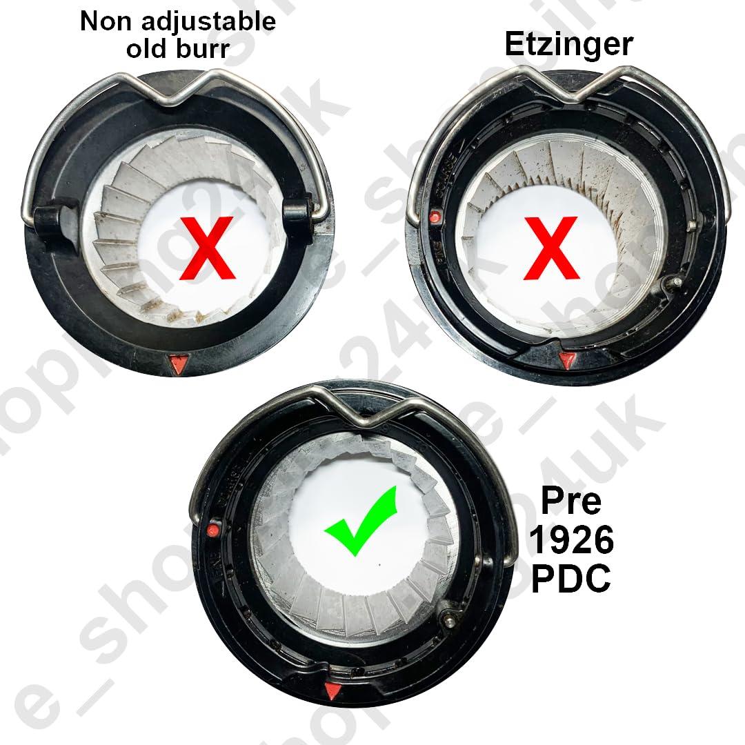 Replacement Upper & Lower Precision Fit Conical Burrs for Sage/Breville Barista Espresso Coffee Machines Grinders Pre 1926 PDC - Image 3