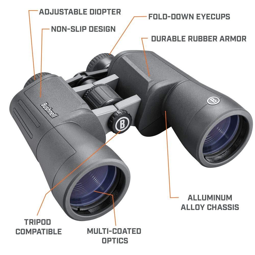 Bushnell PowerView 2 Binoculars, High-Definition Binoculars with Multi-Coated Lenses, Durable Aluminum Alloy Chassis, Wide Field of View, Ideal for Wildlife Observation, Hiking and Sporting Events - Image 8
