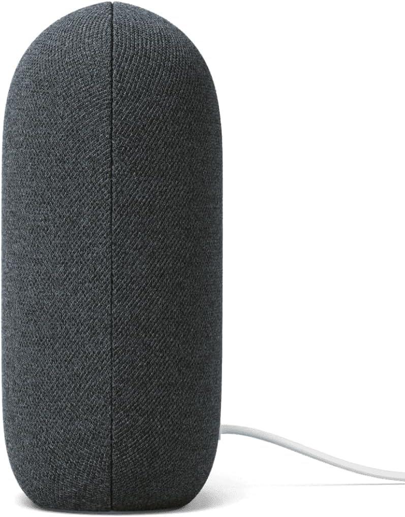 Google Audio Bluetooth Speaker - Wireless Music Streaming, Powerful Sound, Assistant Built-in, Wi-Fi and Bluetooth Connectivity, Smart Home Control, Stereo Pairing (Charcoal) - Image 2