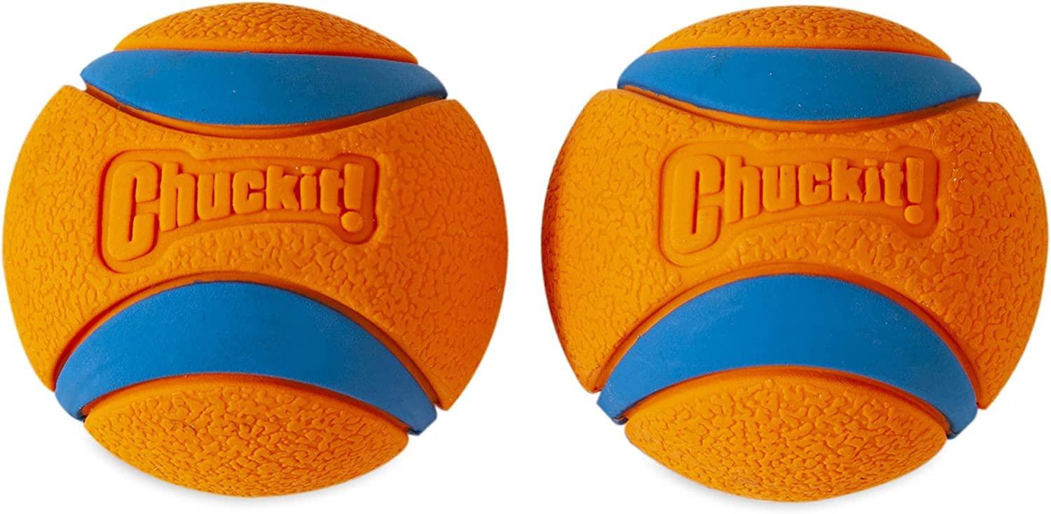 Chuckit! Dog Fetch Toy Ultra Ball Durable Rubber Fits Launcher Small 4 Balls - Image 2