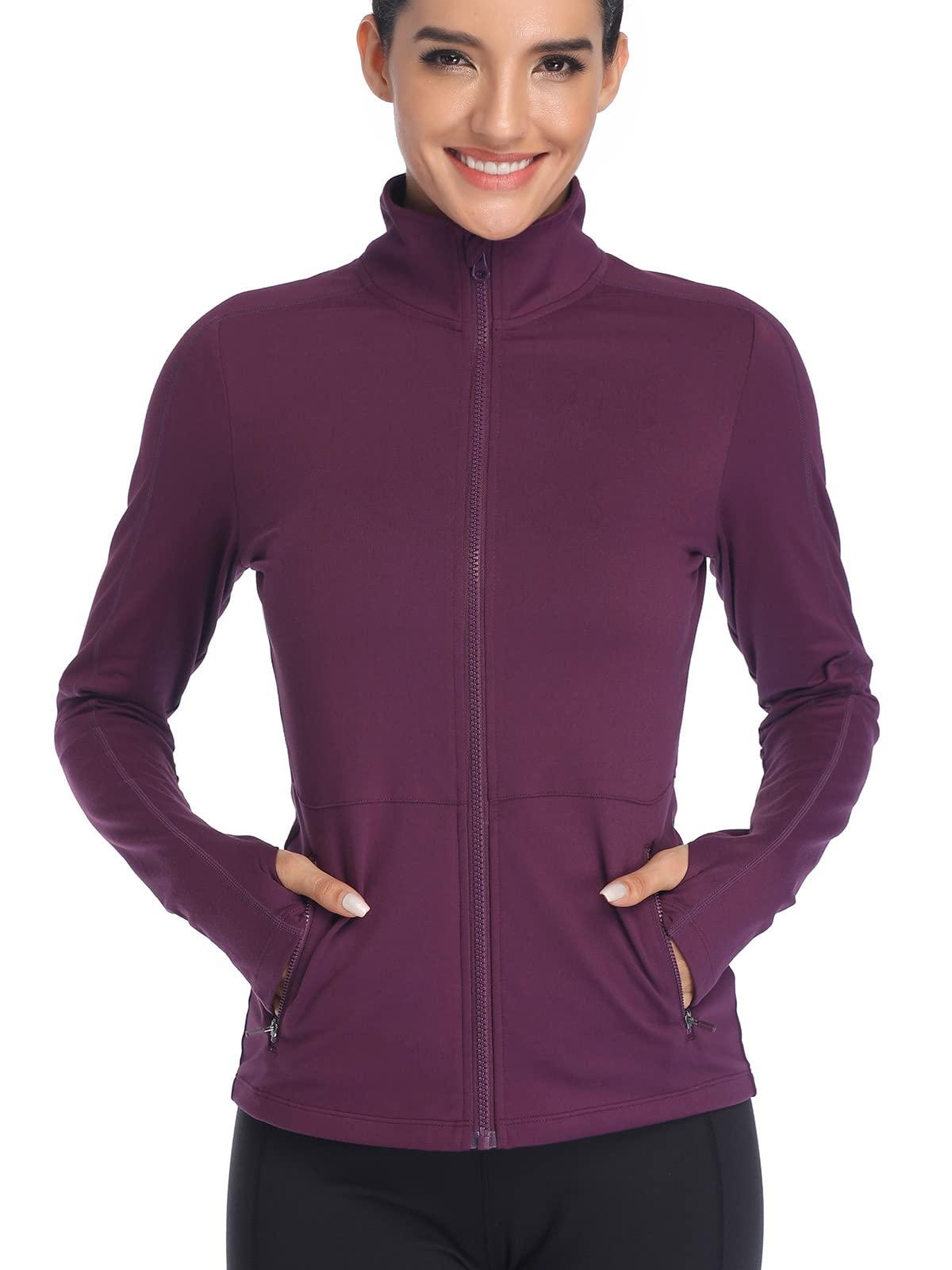VUTRU Women's Workout Yoga Jacket Full Zip Running Track Jacket - Image 6