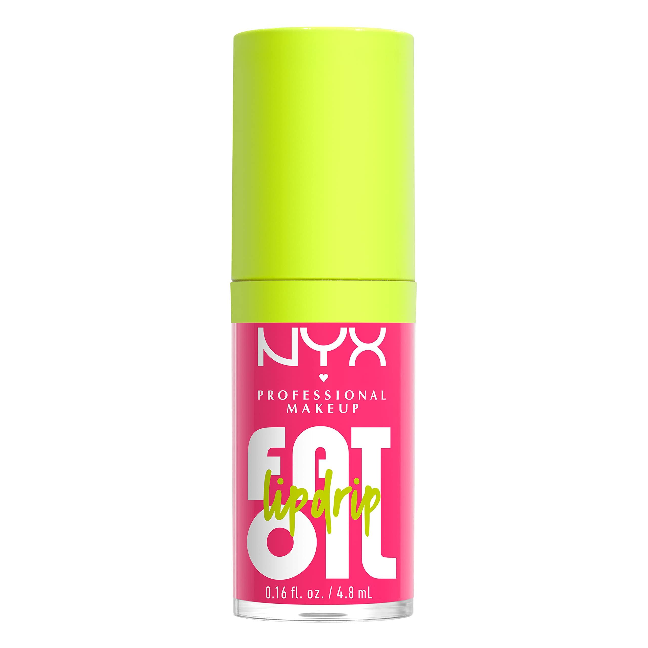 NYX PROFESSIONAL MAKEUP Fat Oil Lip Drip, Moisturizing Lip Oil Gloss, Vegan Tinted Formula, Up to 12 HR Hydration - Missed Call (Sheer Pink) - Image 10