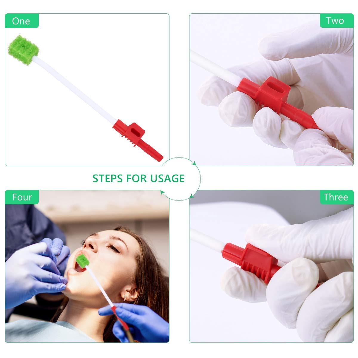 Wellgler's Oral Care Single Use Suction Swab((box of 60)) - Image 4