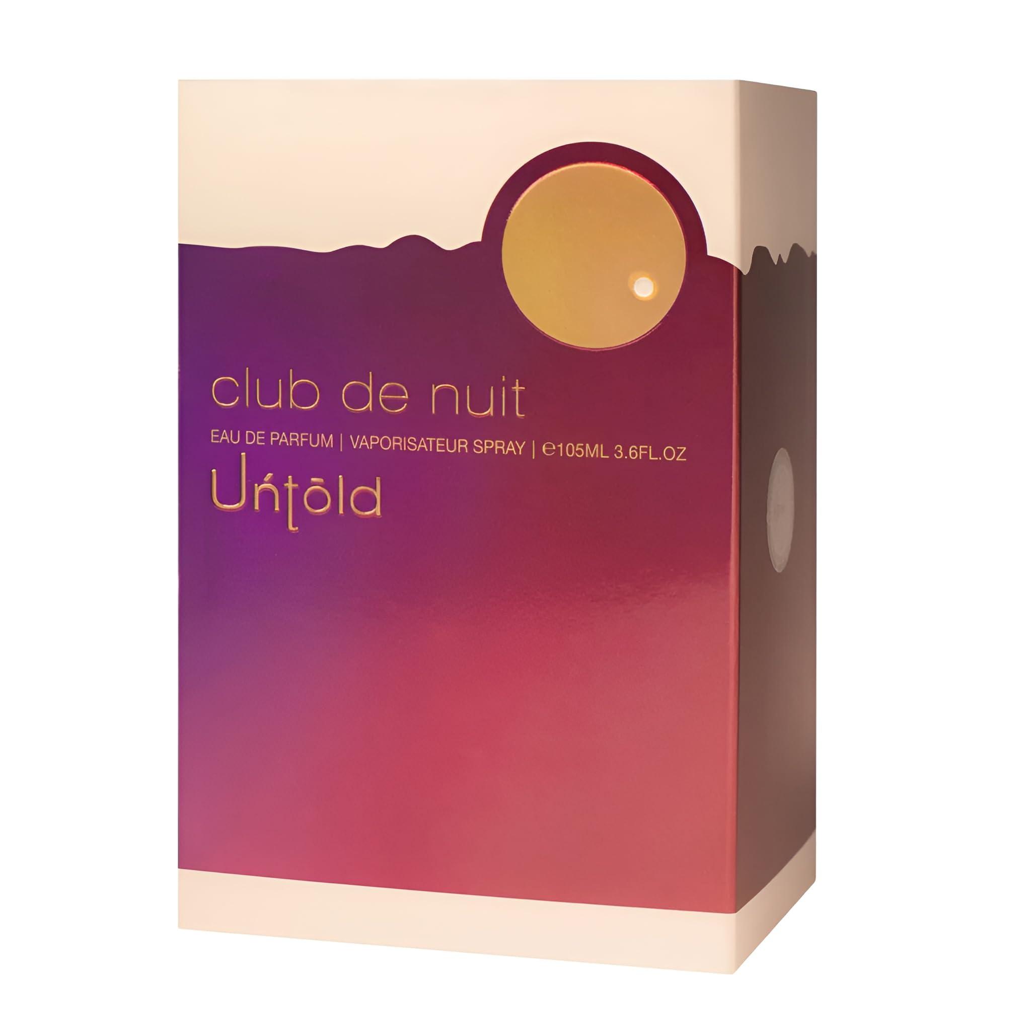Armaf Club De Nuit Untold for Men Eau de Parfum Spray, 3.6 Ounce - Image 3