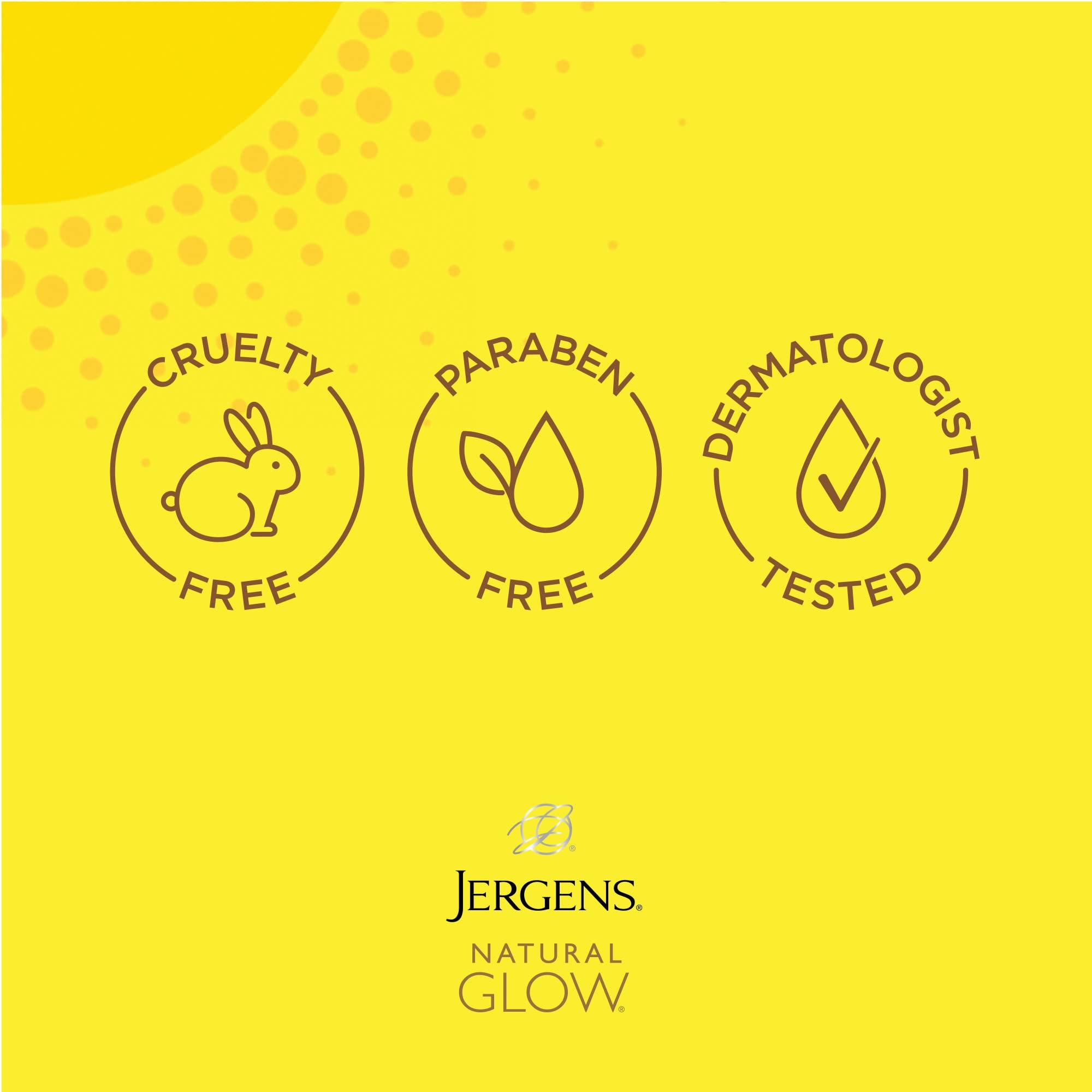 Jergens Natural Glow Instant Sun Body Mousse, Self Tanner for Ultra Deep Bronze Tan, Sunless Tanning Body Bronzer, Natural Looking Fake Tan, 6 Oz - Image 4