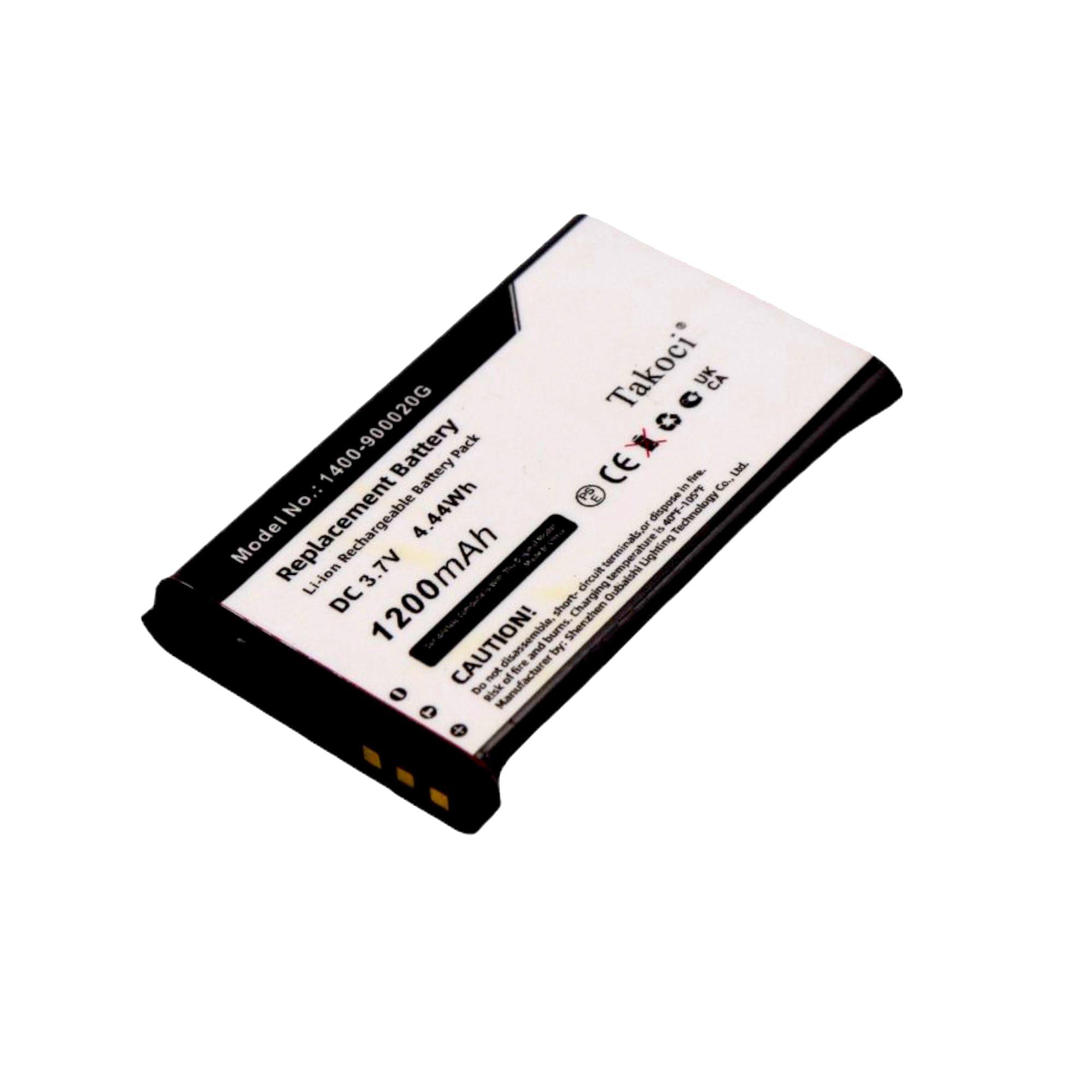 GIKYSUIZ 1200mAh Replacement Battery for Unitech MS920 fits Part Number 1400-900020G - Image 2