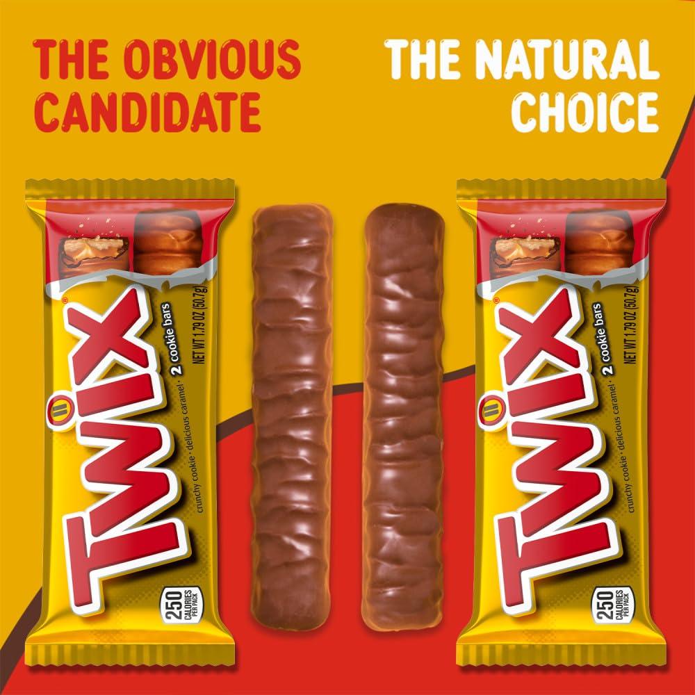 TWIX Bulk Chocolate Candy Individually Wrapped - Full Size, Caramel Chocolate Cookie Candy Bar, 36-Count Box - Image 4