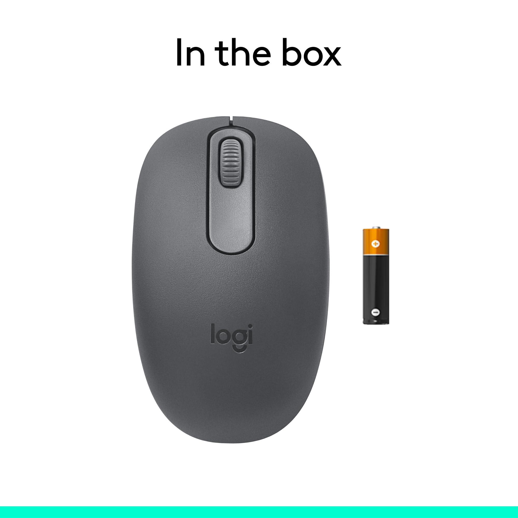 Logitech M196 Bluetooth Wireless Mouse, Compact and Portable Mouse for Laptops, Tablets and More, 12-Month Battery, Smooth Tracking, Compatible with PC and Mac, Windows and macOS - Graphite - Image 9