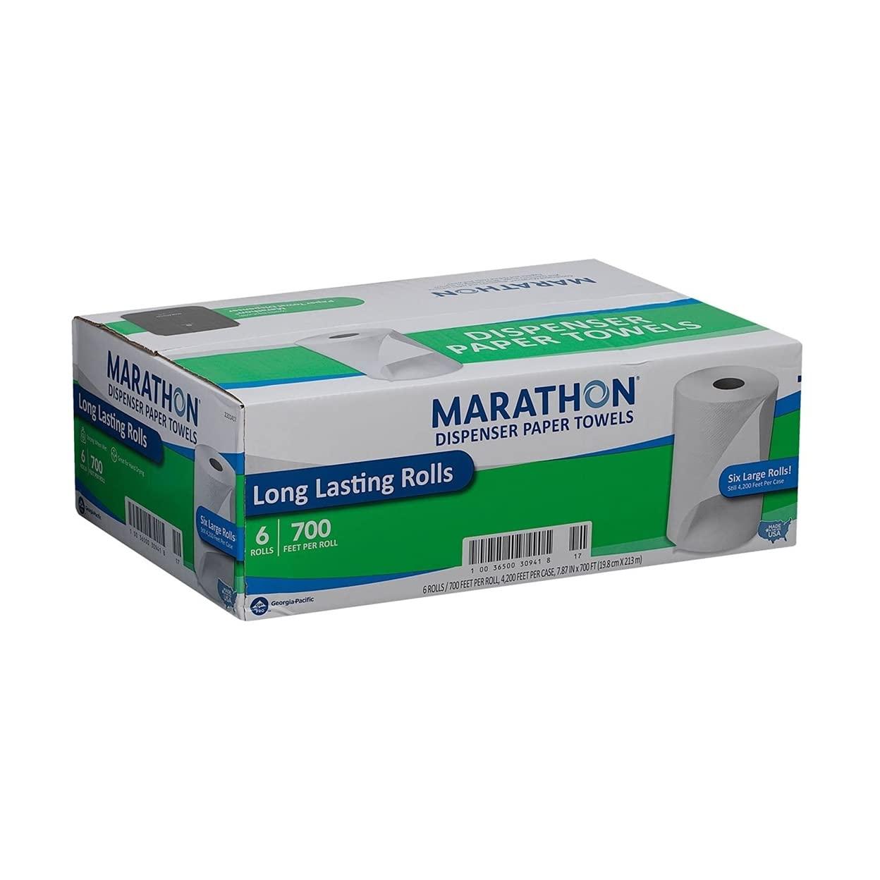 Marathon Dispenser Roll Paper Towels (700ft., 6 Rolls) - Image 4