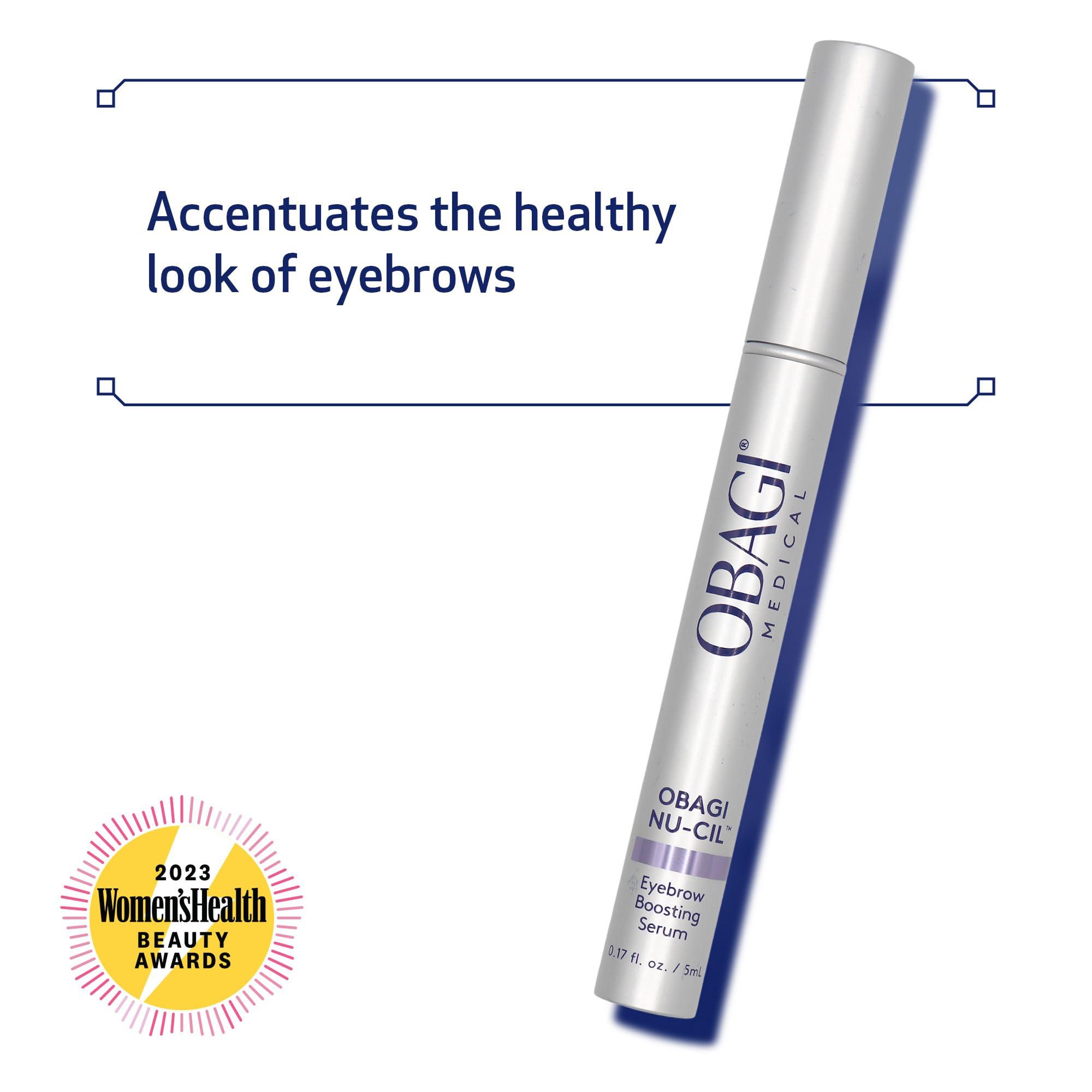 Obagi Nu-Cil Eyebrow Boosting Serum - Ultimate Eyebrow Growth Serum with Hyaluronic Acid - Dermatologist Approved for Thin, Patchy & Over-Tweezed Eyebrows - Fast Absorbing - 6ml - Image 5