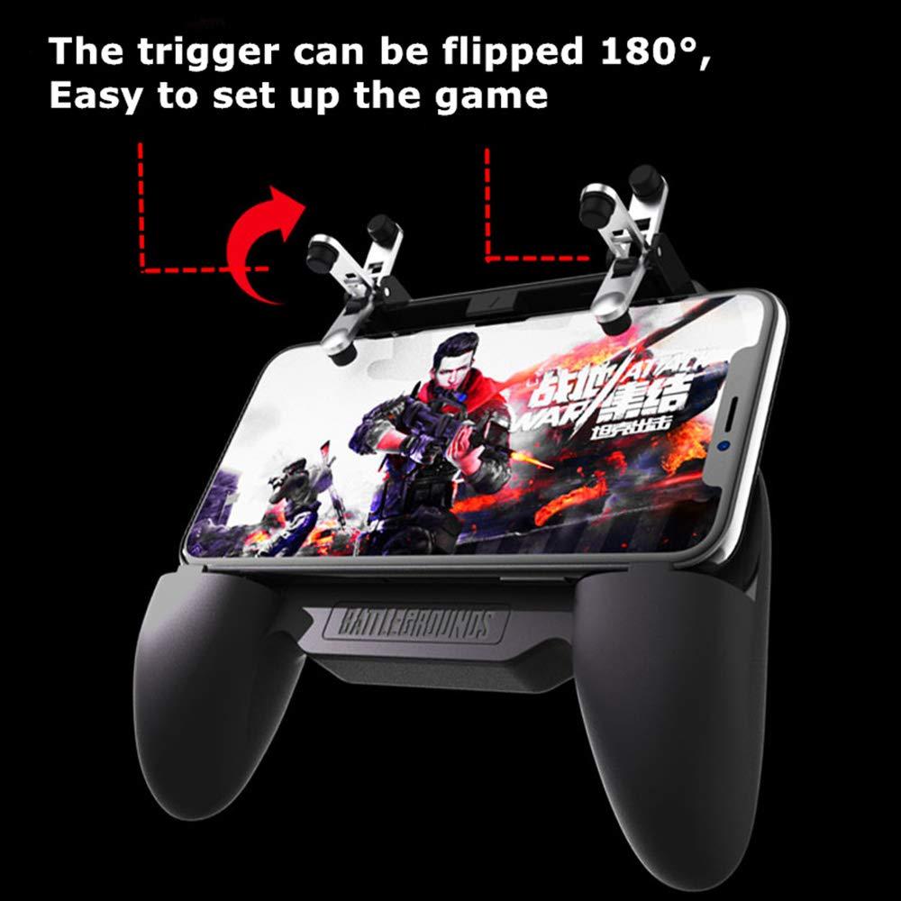 COOBILE Mobile Game Controller for PUBG Mobile Controller L1R1 Mobile Game Trigger Joystick Gamepad for iOS & Android Phone(W10 update) - Image 3