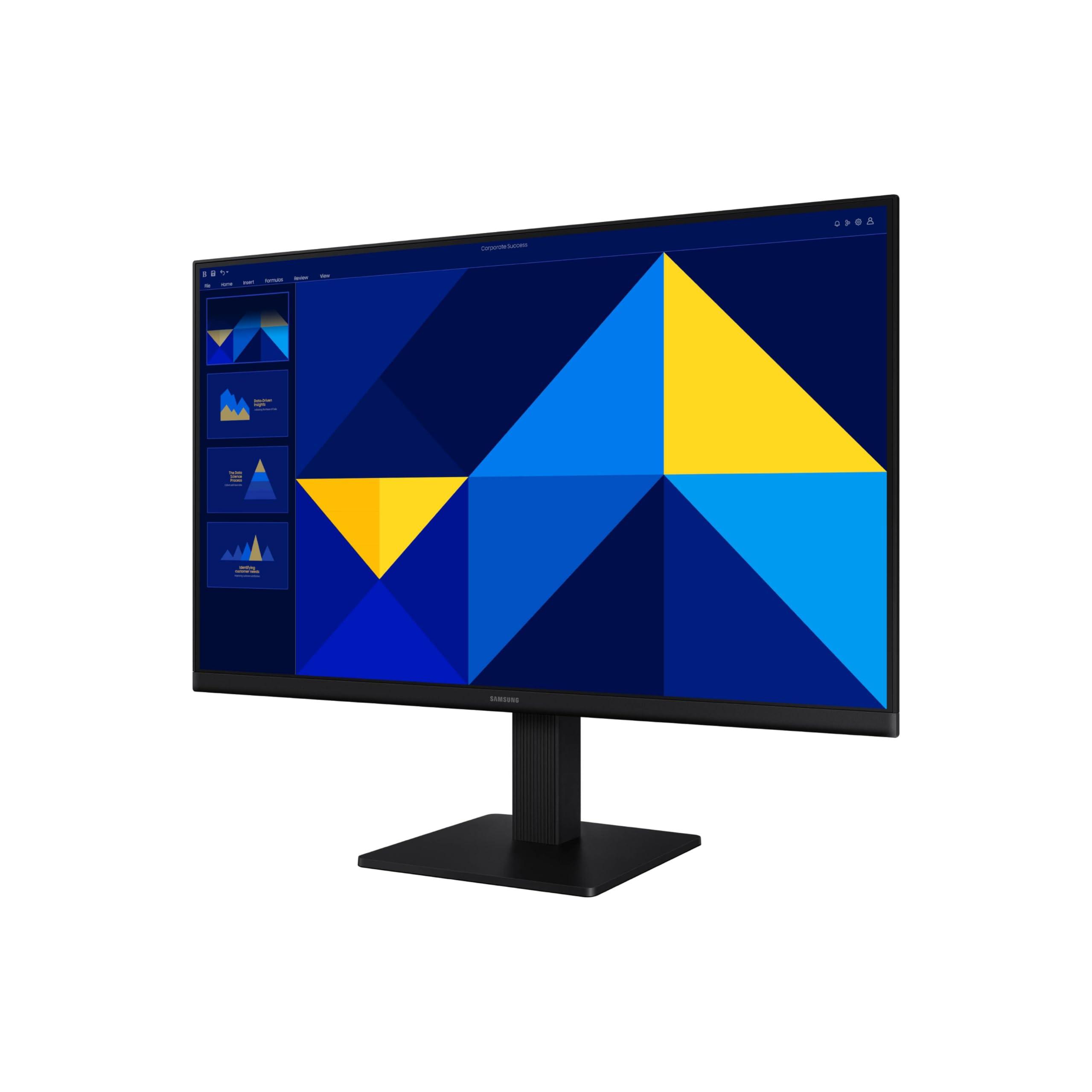 SAMSUNG 24" (S30GD) Essential Monitor with IPS Panel and Tilt Only Stand, 100Hz Refresh Rate, Ergonomic Design, Advanced Eye Care, Game Mode, LS24D304GANXZA - Image 9