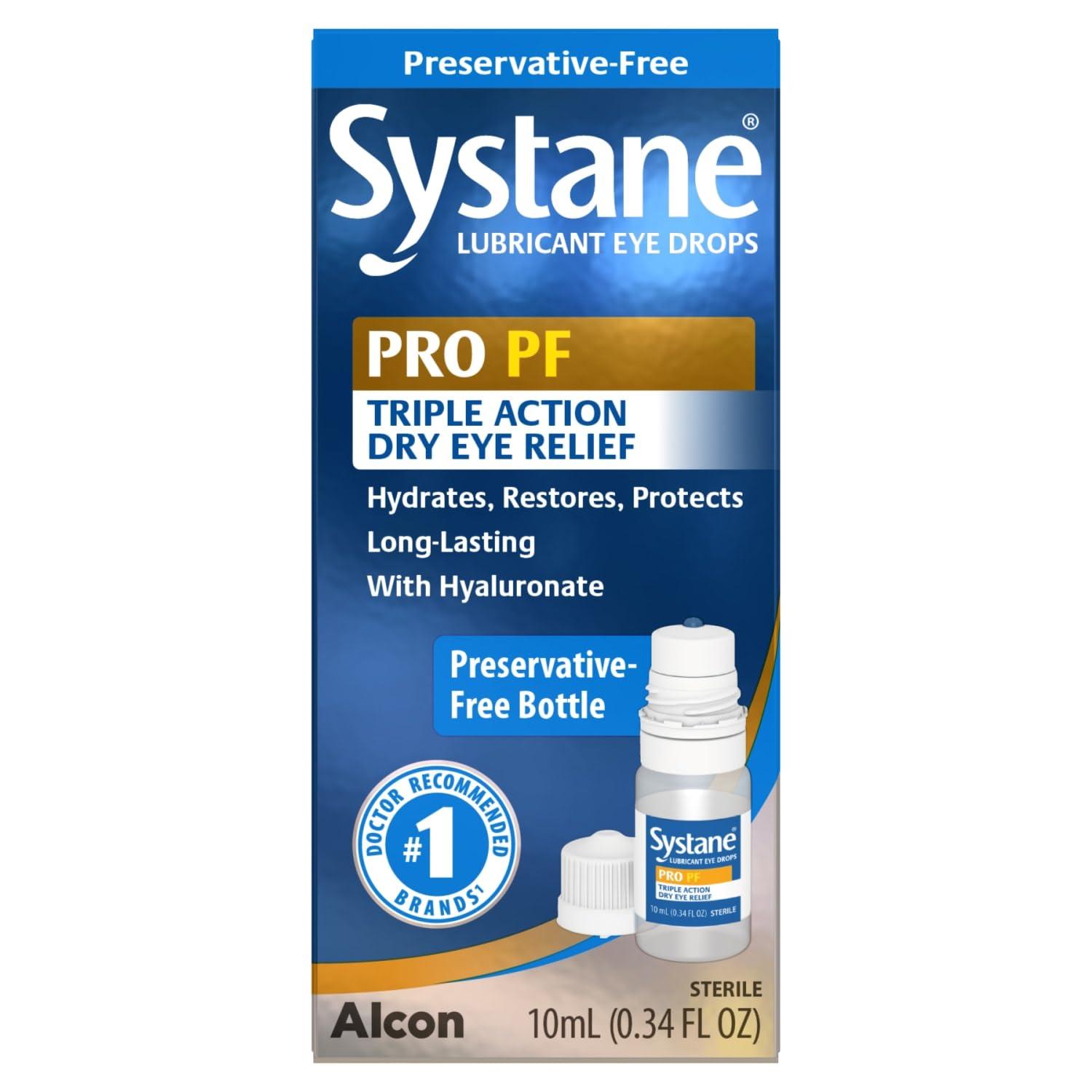 Systane Pro PF Dry Eye Relief Preservative Free Lubricant Eye Drops 10 mL - Image 2