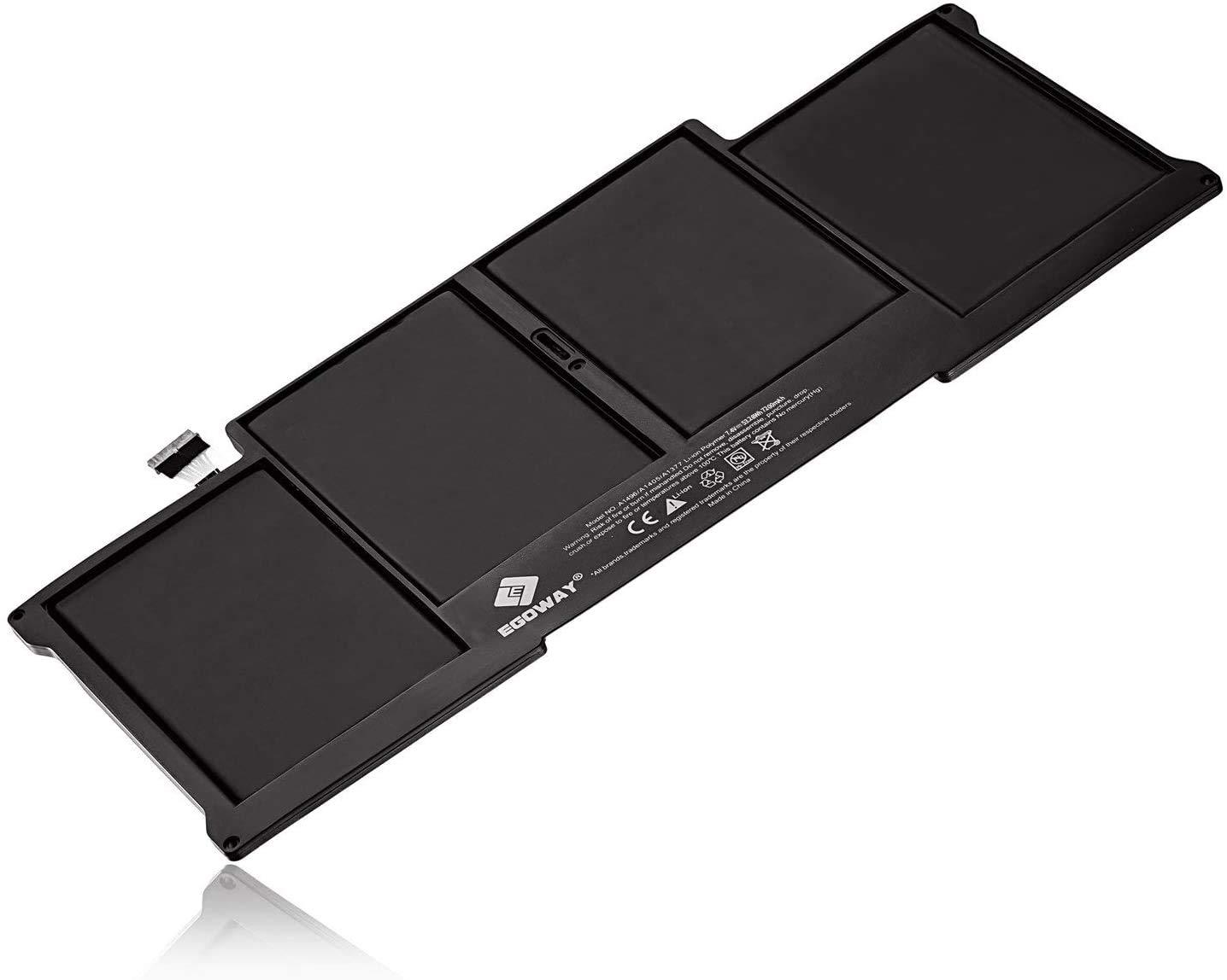 Egoway A1466 A1369 MacBook Air 13 inch Battery, for A1466 (Mid 2012/2013, Early 2014/2015, 2017), A1369 (Late 2010, Mid 2011), fits A1405 A1377 A1496, EMC 3178 2925 2632 2469 2392 2559 - Image 4