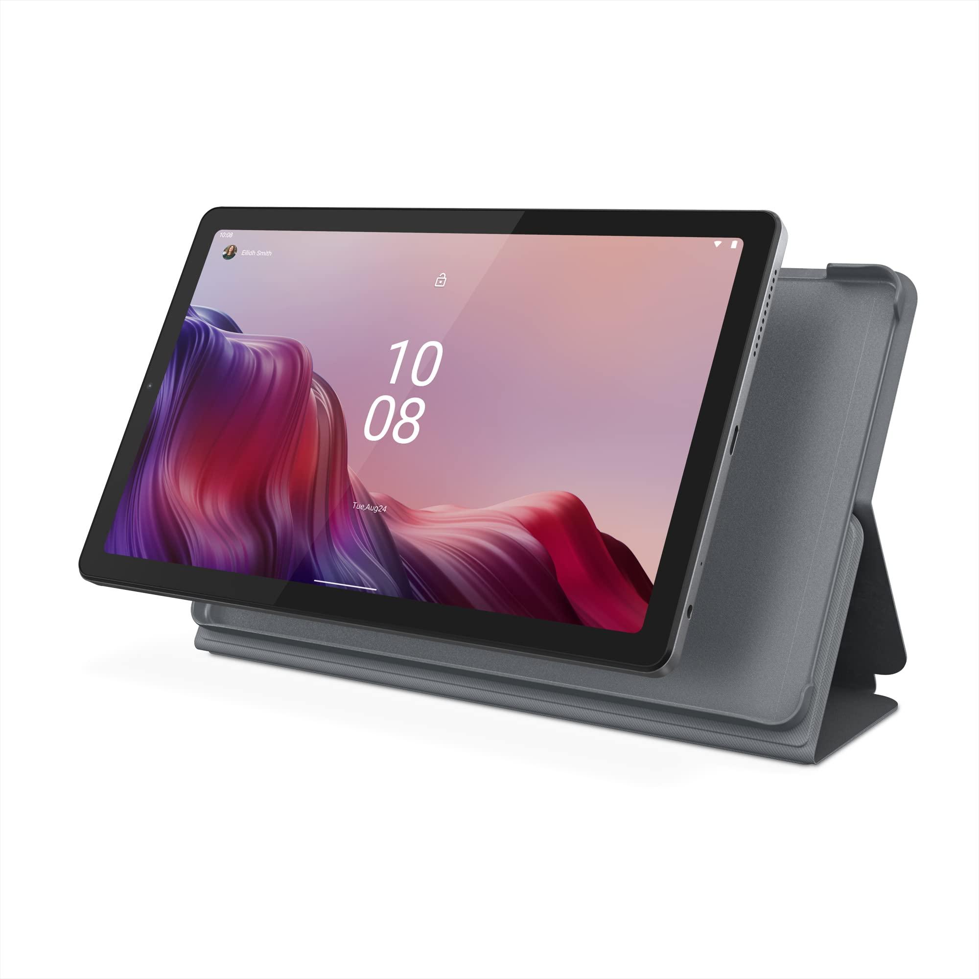 Lenovo Tab M9-2023 - Tablet - Long Battery Life - 9" HD - Front 2MP & Rear 8MP Camera - 3GB Memory - 32GB Storage - Android 12 or Later - Folio Case Included,Gray - Image 10